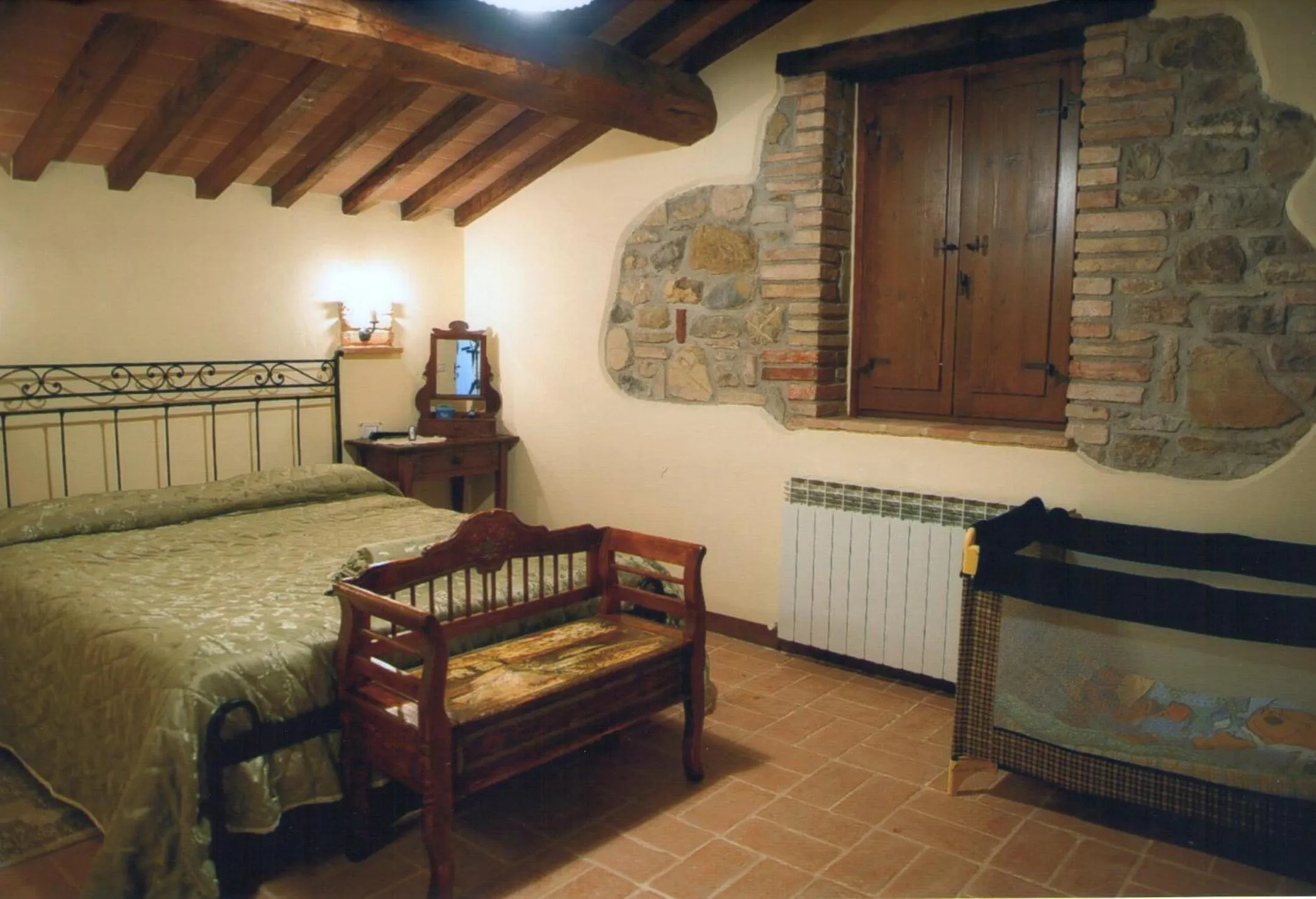 Bedroom, Bed in Azienda Agrituristica I Tre Casali