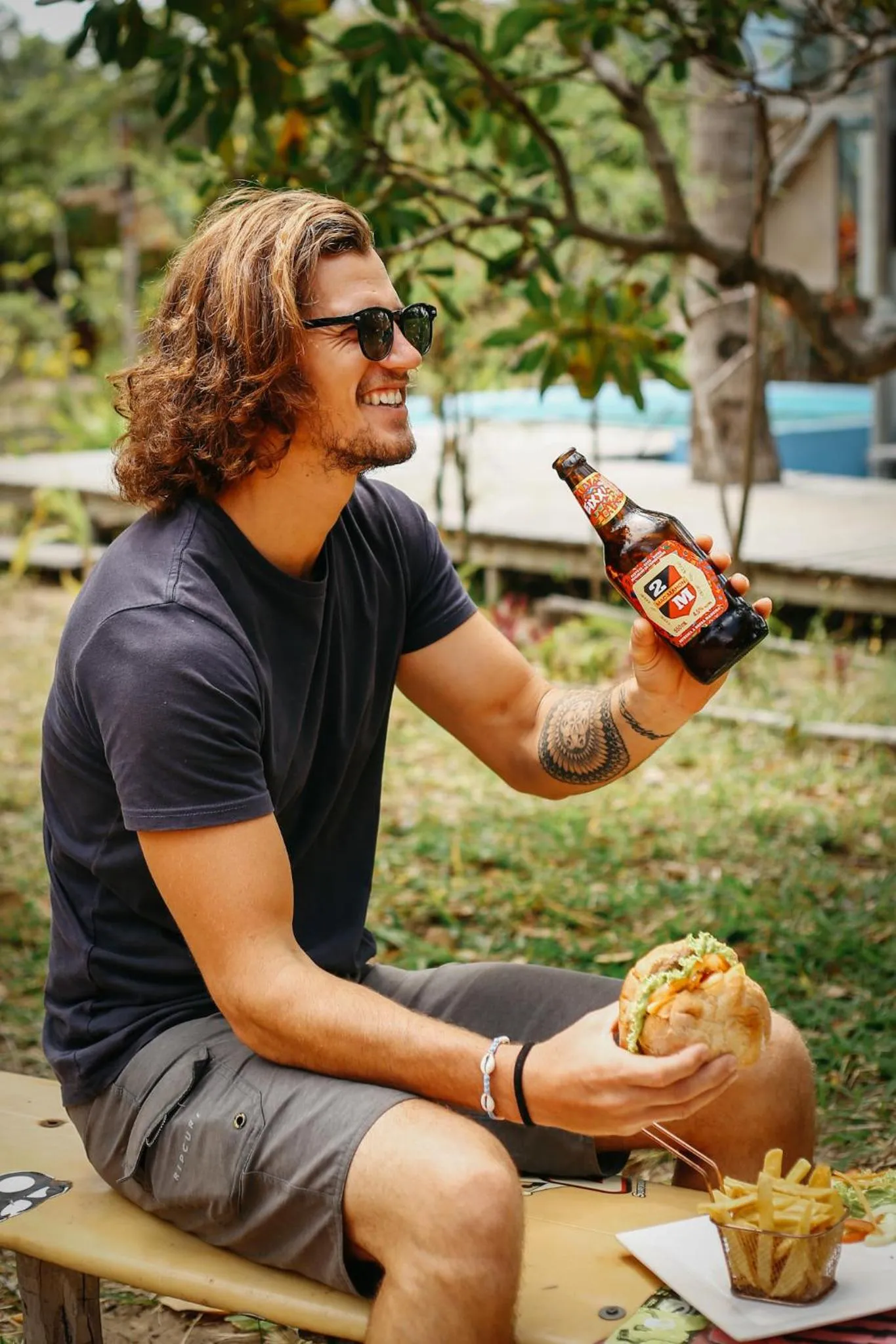 People in Mozambeat Motel