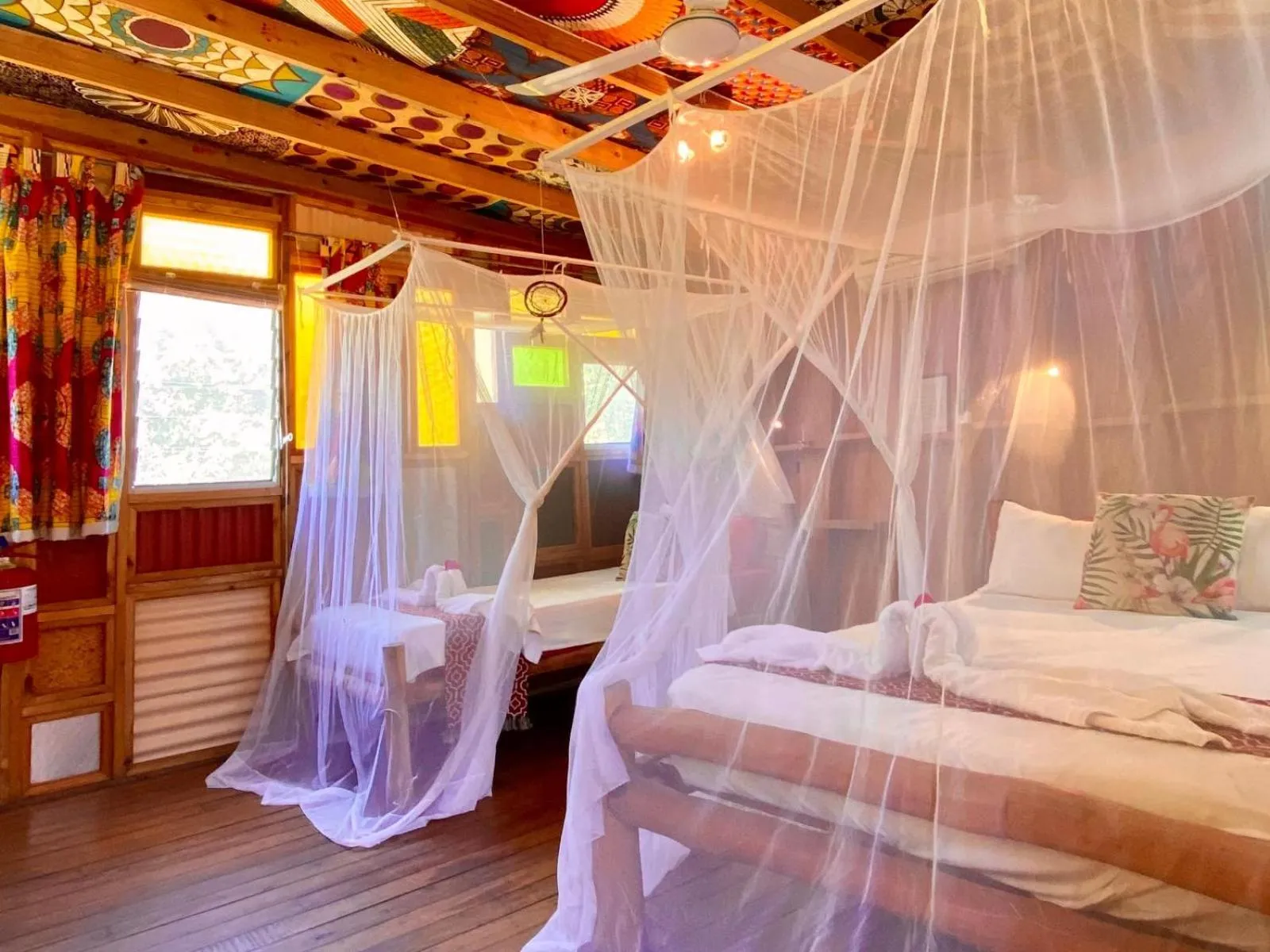 Bed in Mozambeat Motel