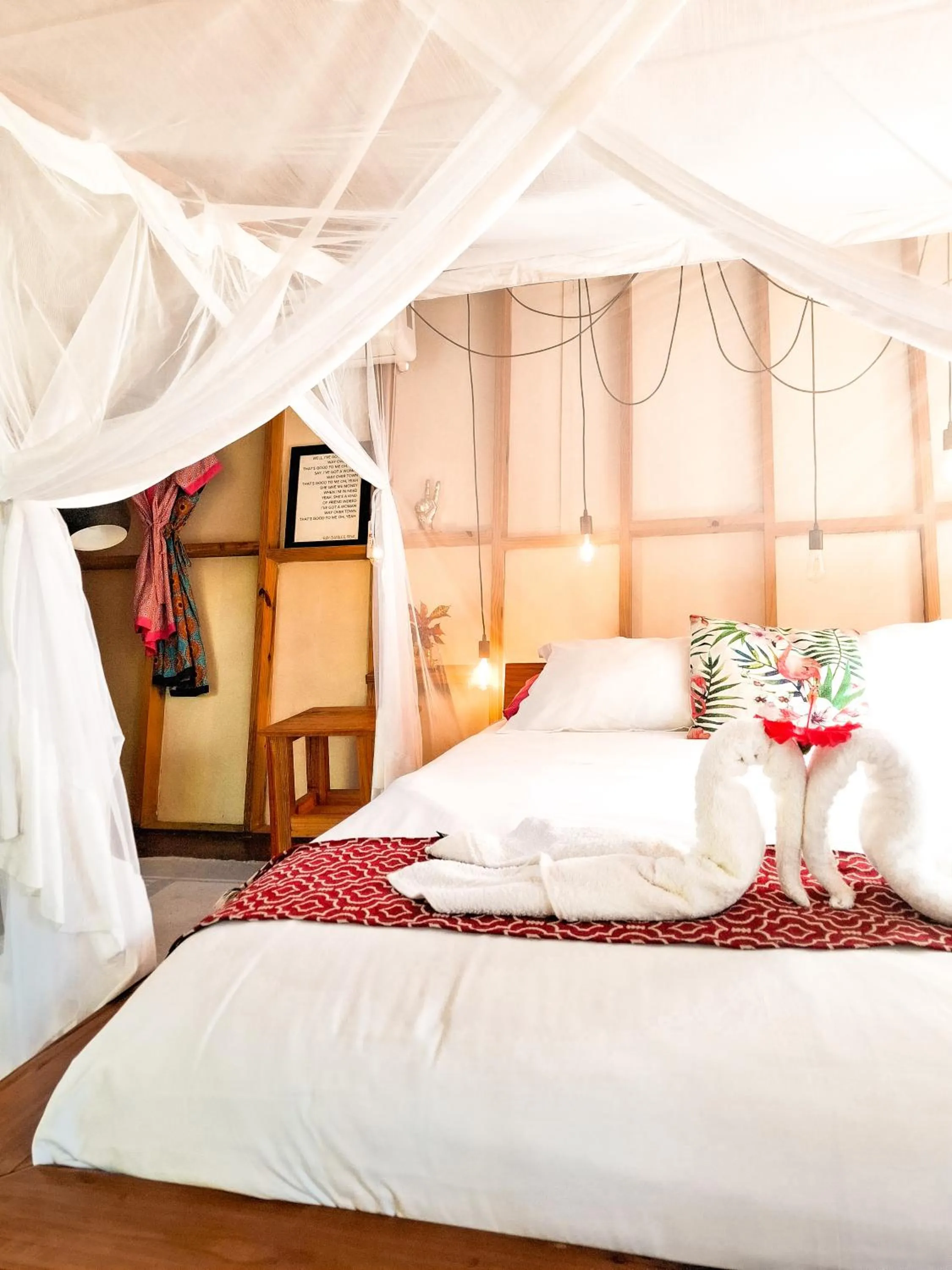 Bed in Mozambeat Motel