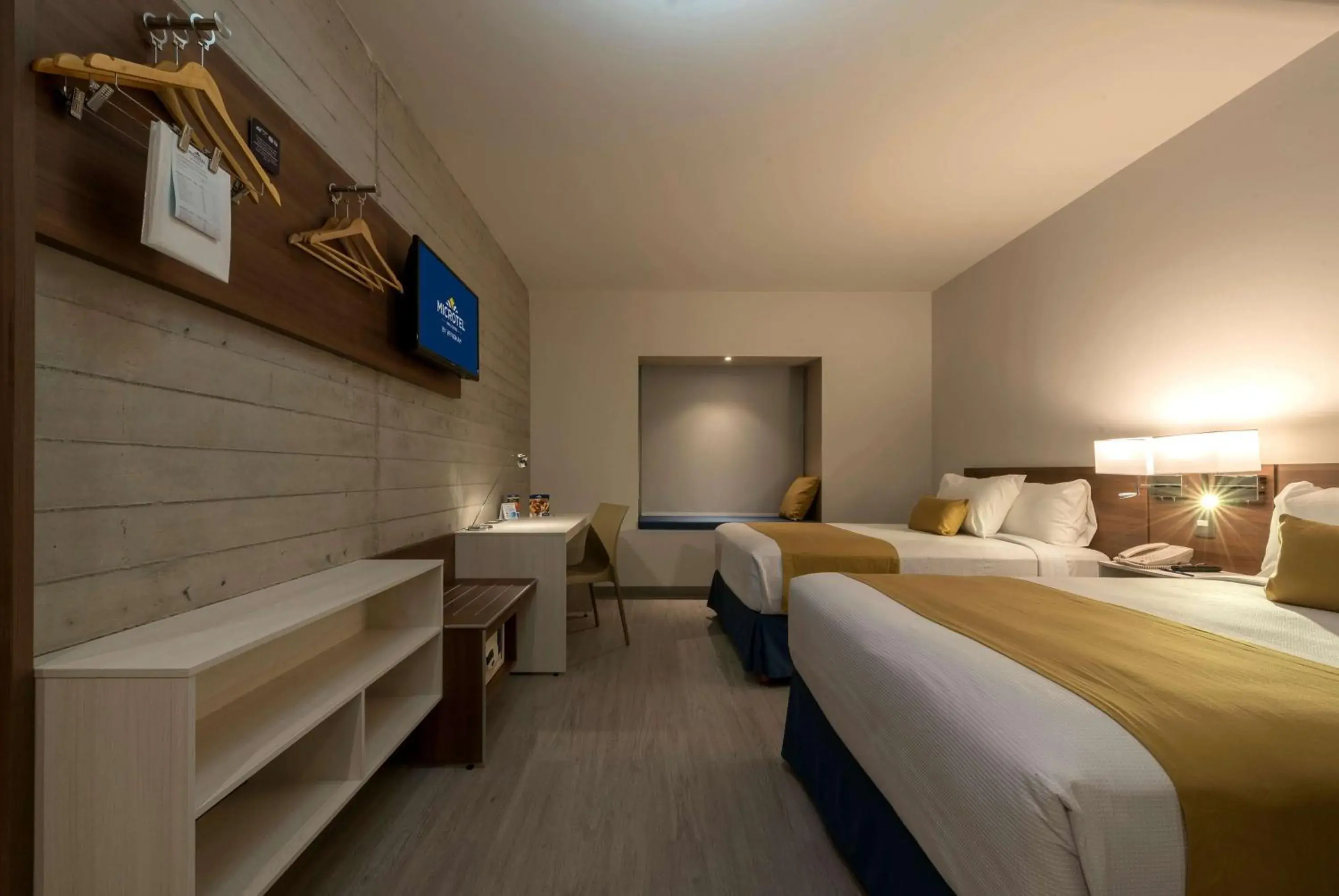 Double Room with Two Double Beds - Non-Smoking in Microtel Inn & Suites by Wyndham Guadalajara Sur Double Room with Two Double Beds - Non-Smoking in Microtel Inn & Suites by Wyndham Guadalajara Sur