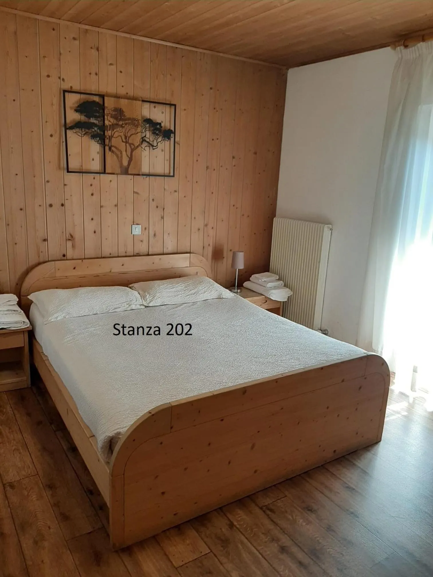 Bed in Hotel Pizboè