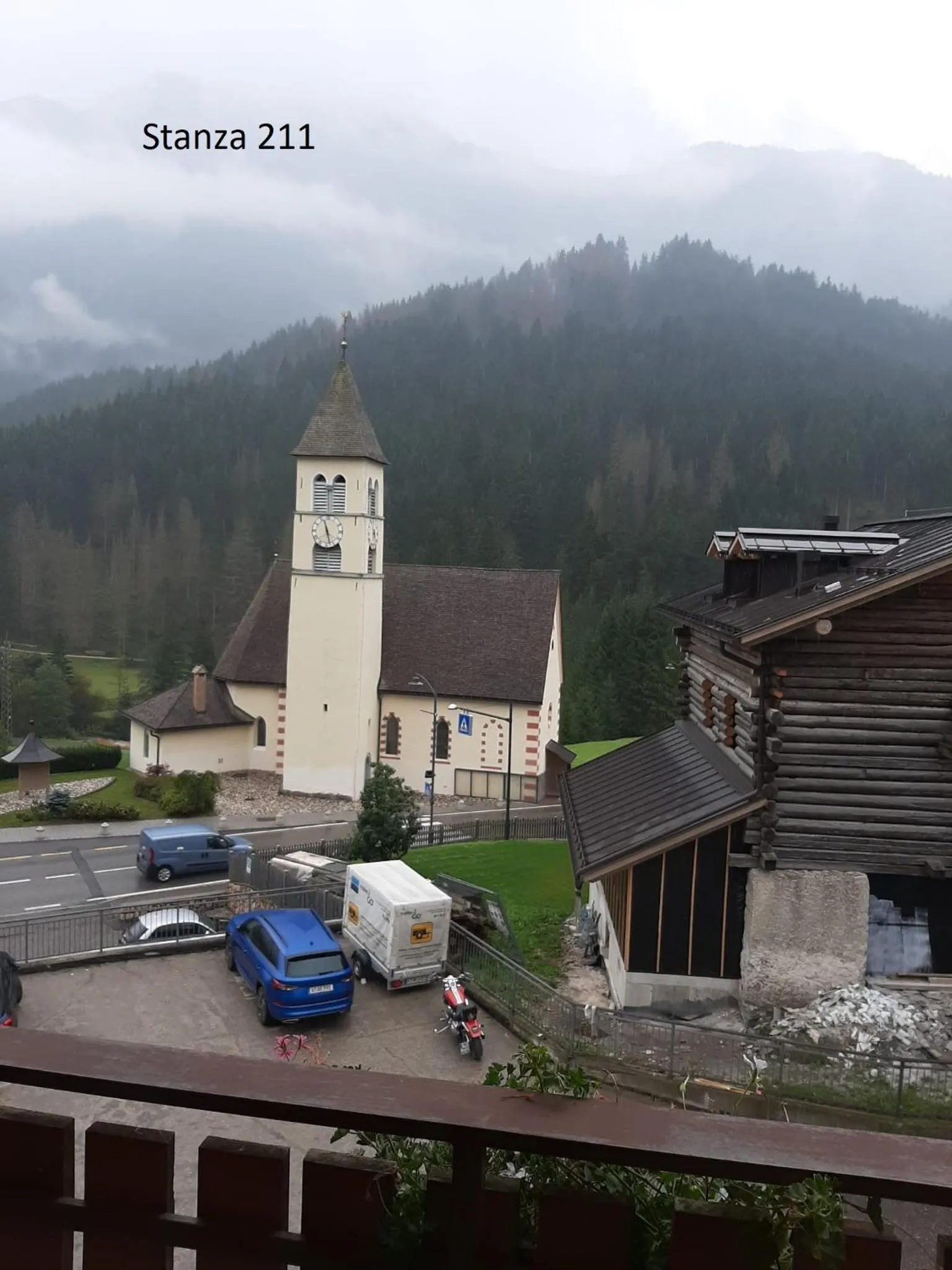 Mountain view in Hotel Pizboè