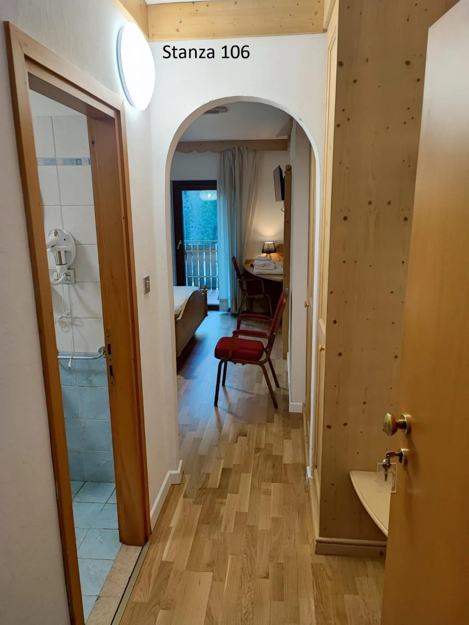 Bedroom in Hotel Pizboè