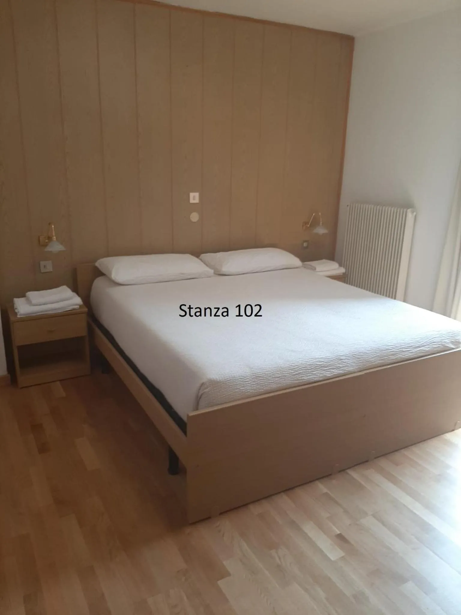 Bed in Hotel Pizboè