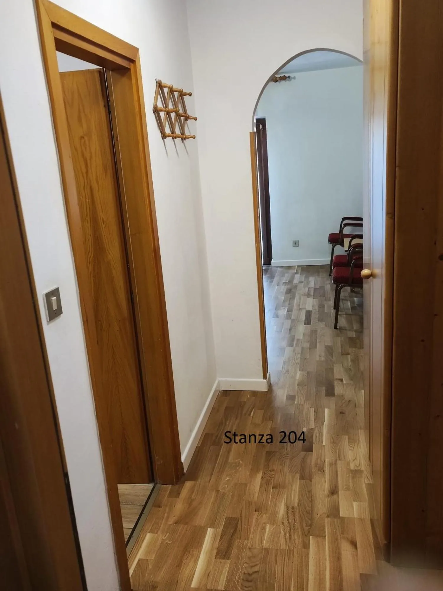 wardrobe in Hotel Pizboè