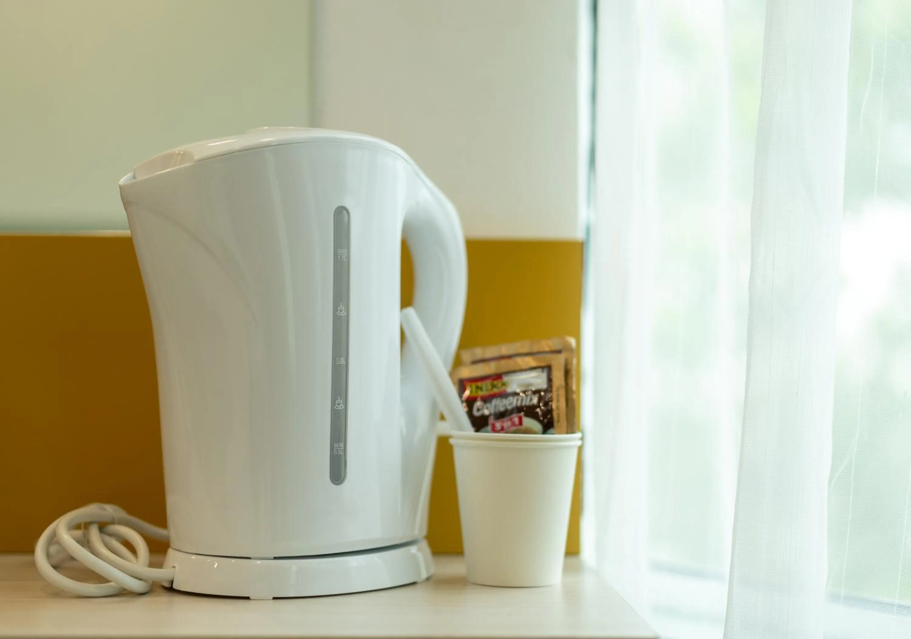 Coffee/tea facilities in All Are Welcome Lawas Boutique Hotel