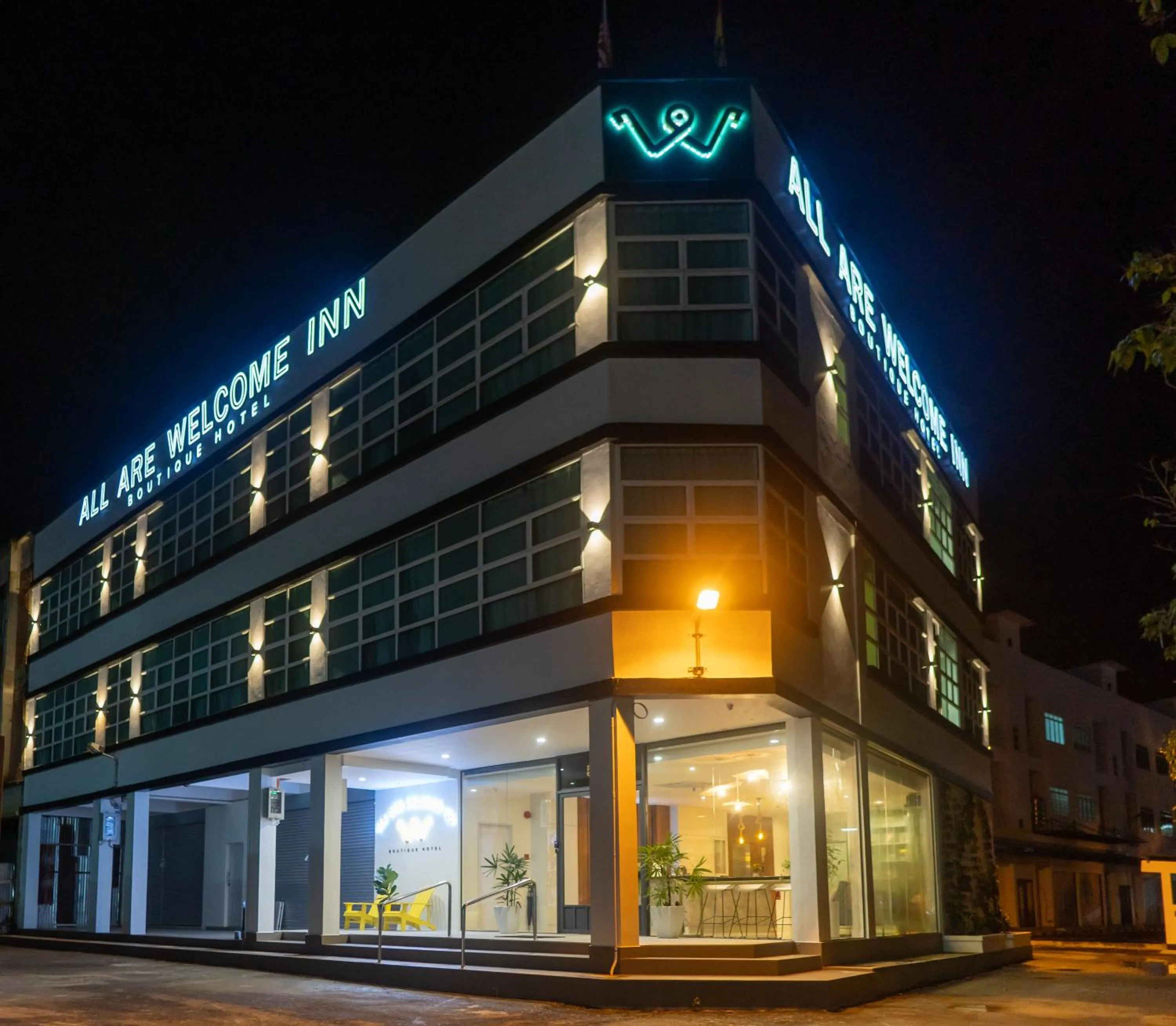 Property building in All Are Welcome Lawas Boutique Hotel