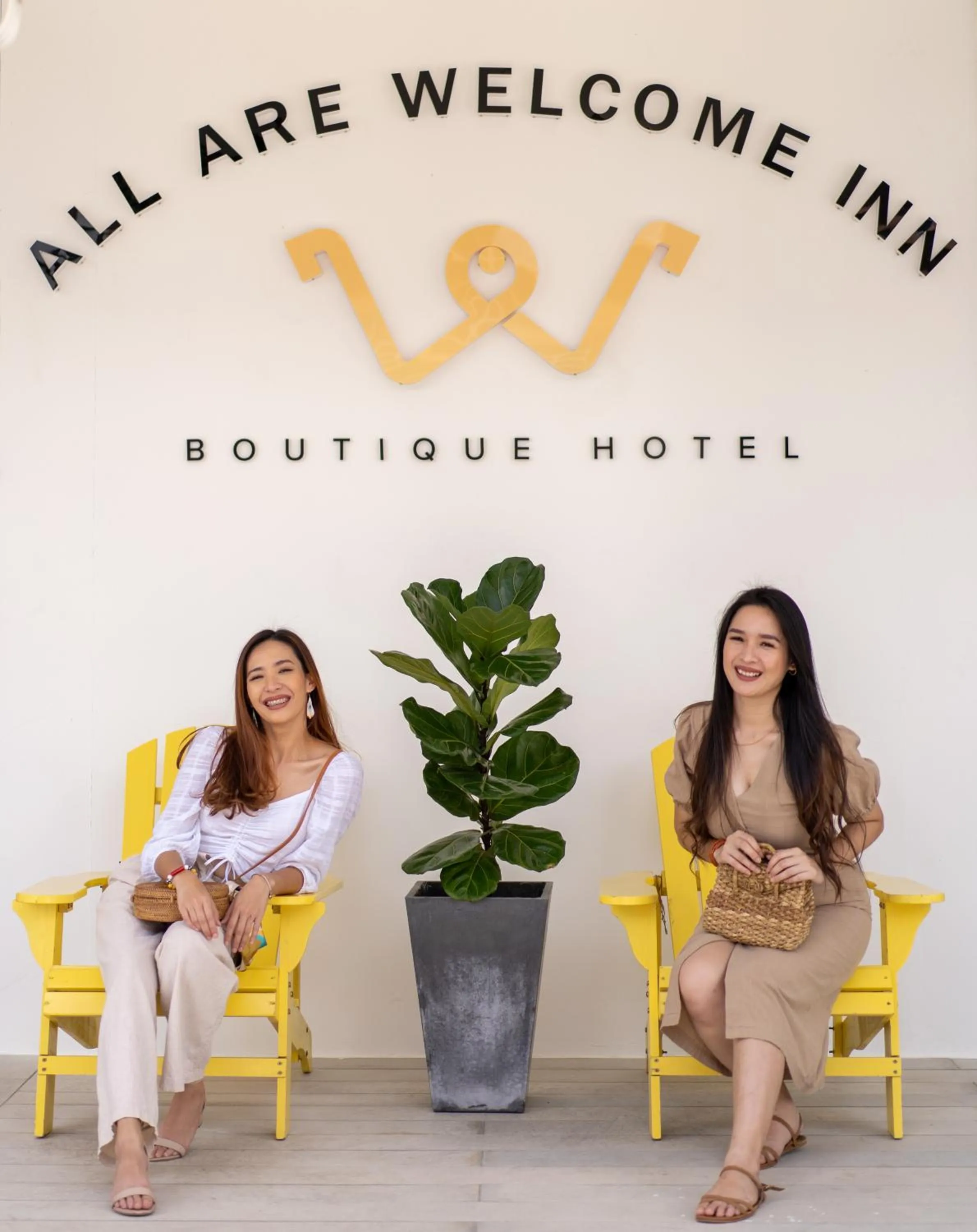 Seating area in All Are Welcome Lawas Boutique Hotel