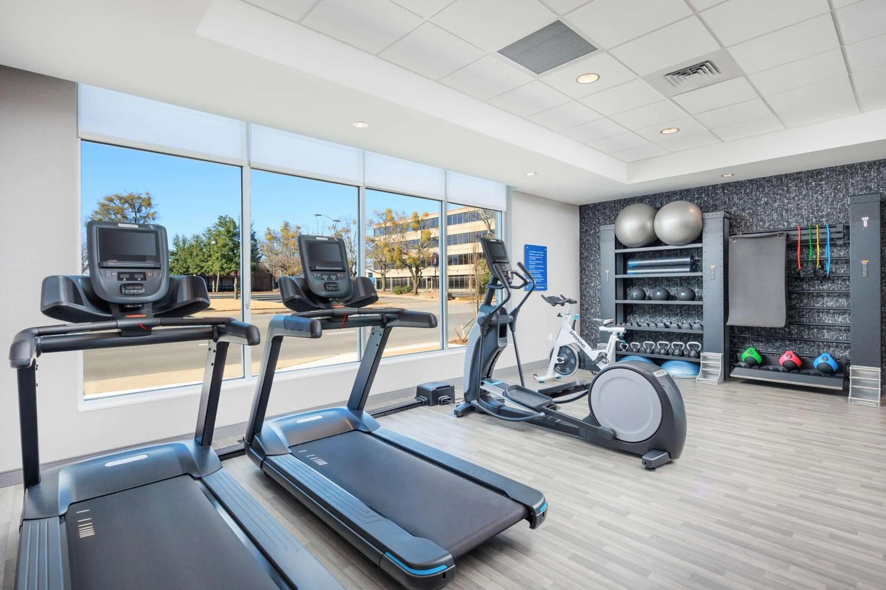 Fitness centre/facilities in Hampton Inn & Suites Huntsville Downtown, Al