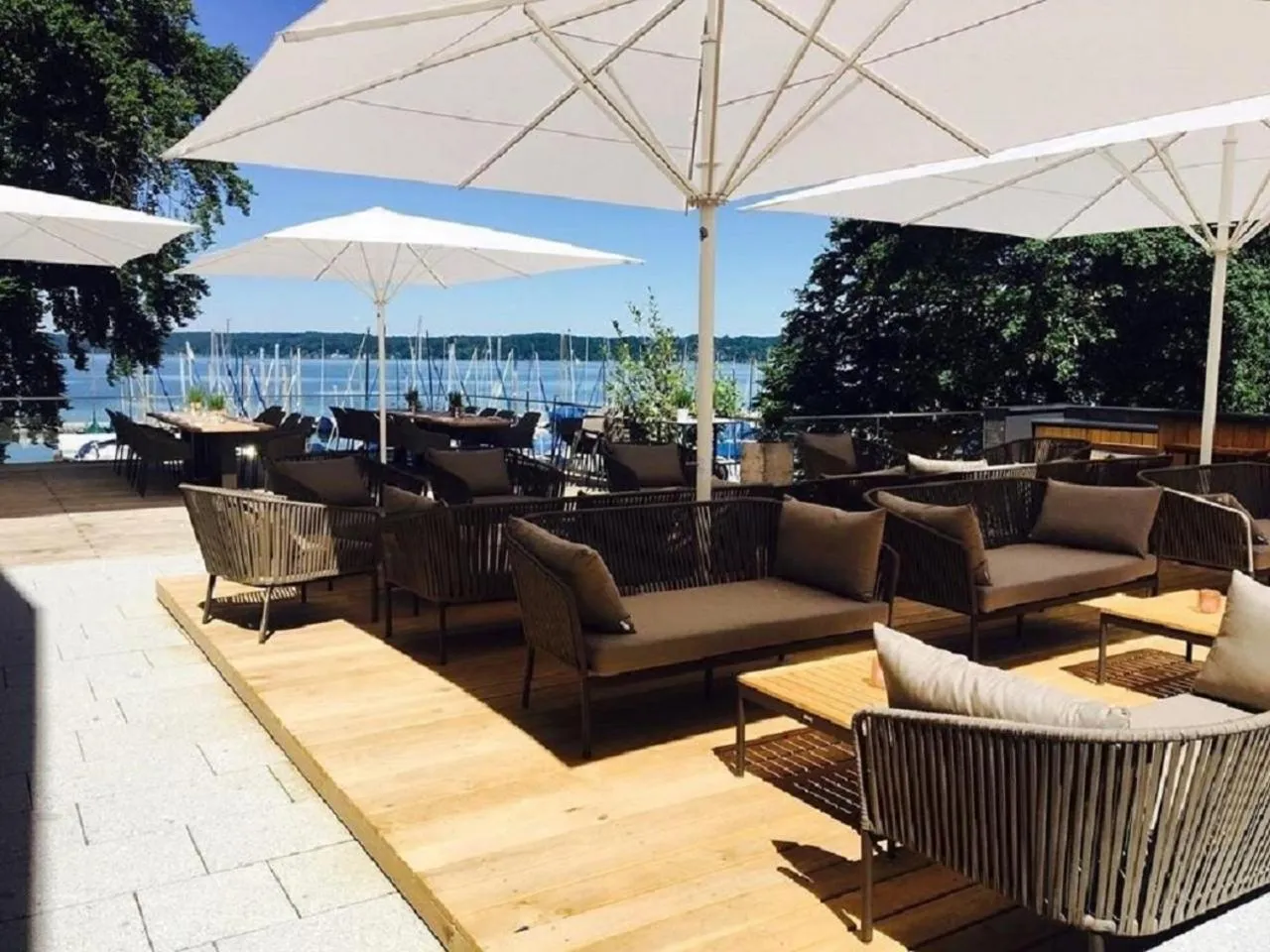 Restaurant/places to eat in Marina Hotel am Starnberger See