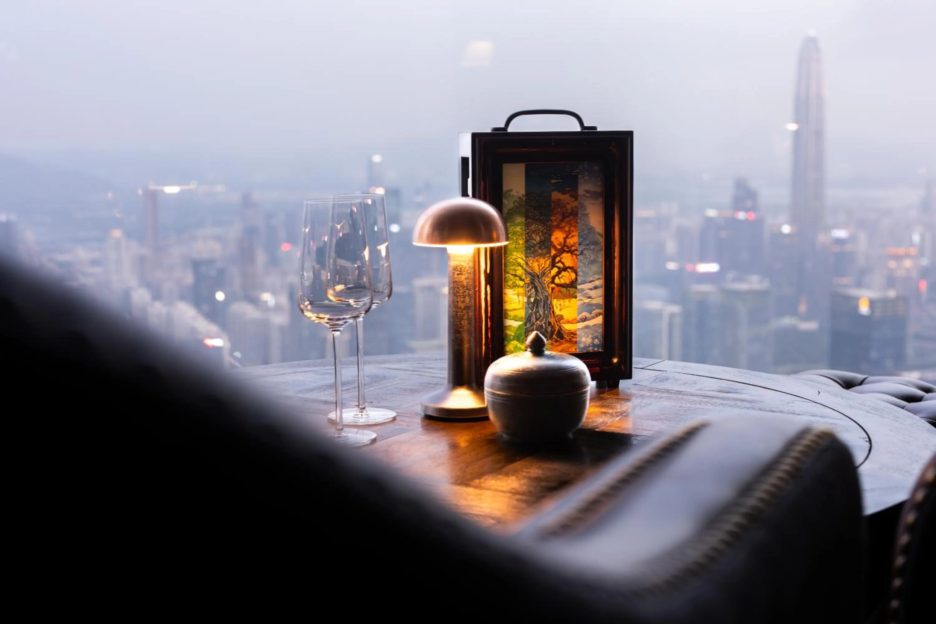 Lounge or bar in Mandarin Oriental, Shenzhen