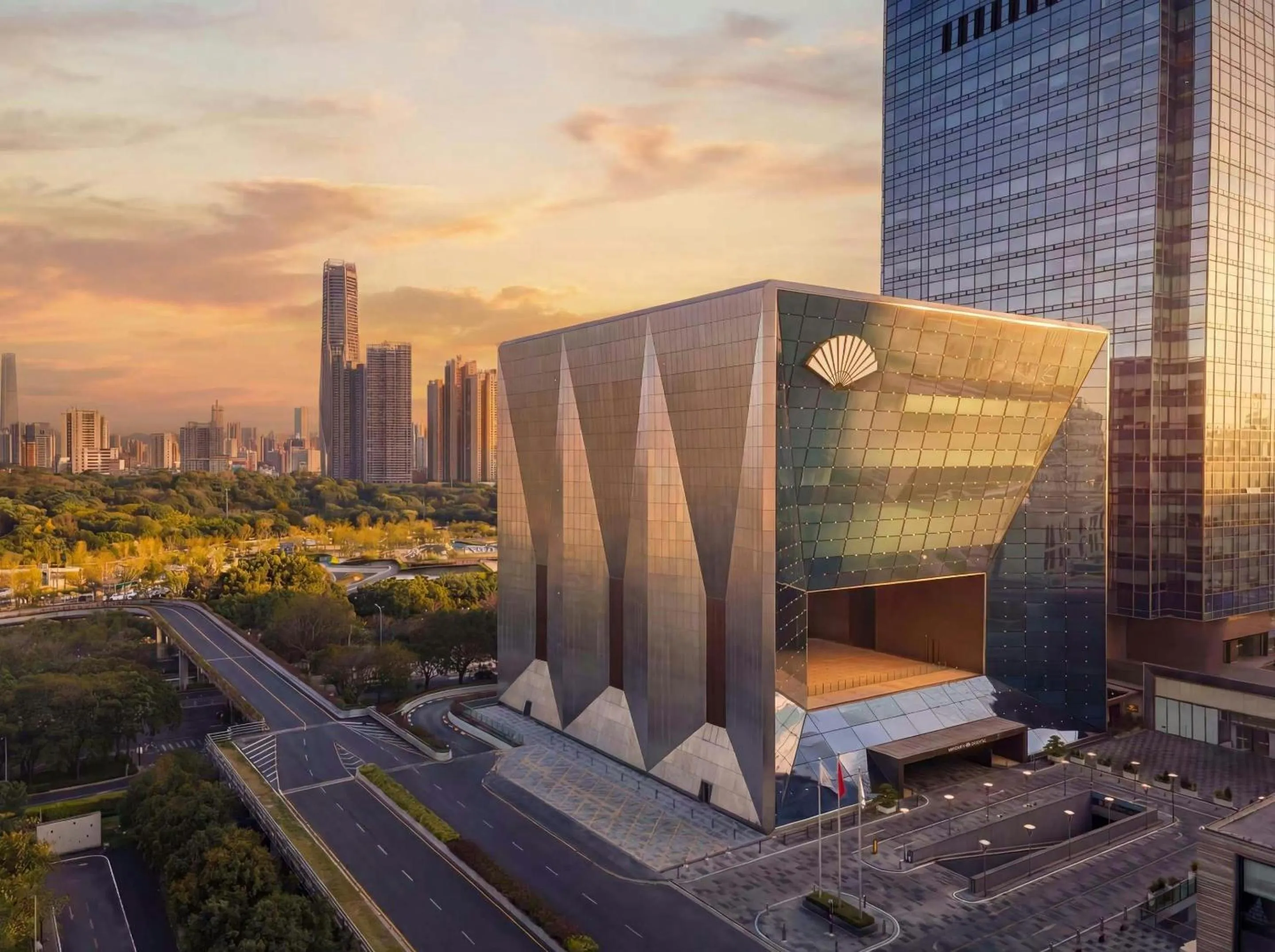 Facade/entrance in Mandarin Oriental, Shenzhen