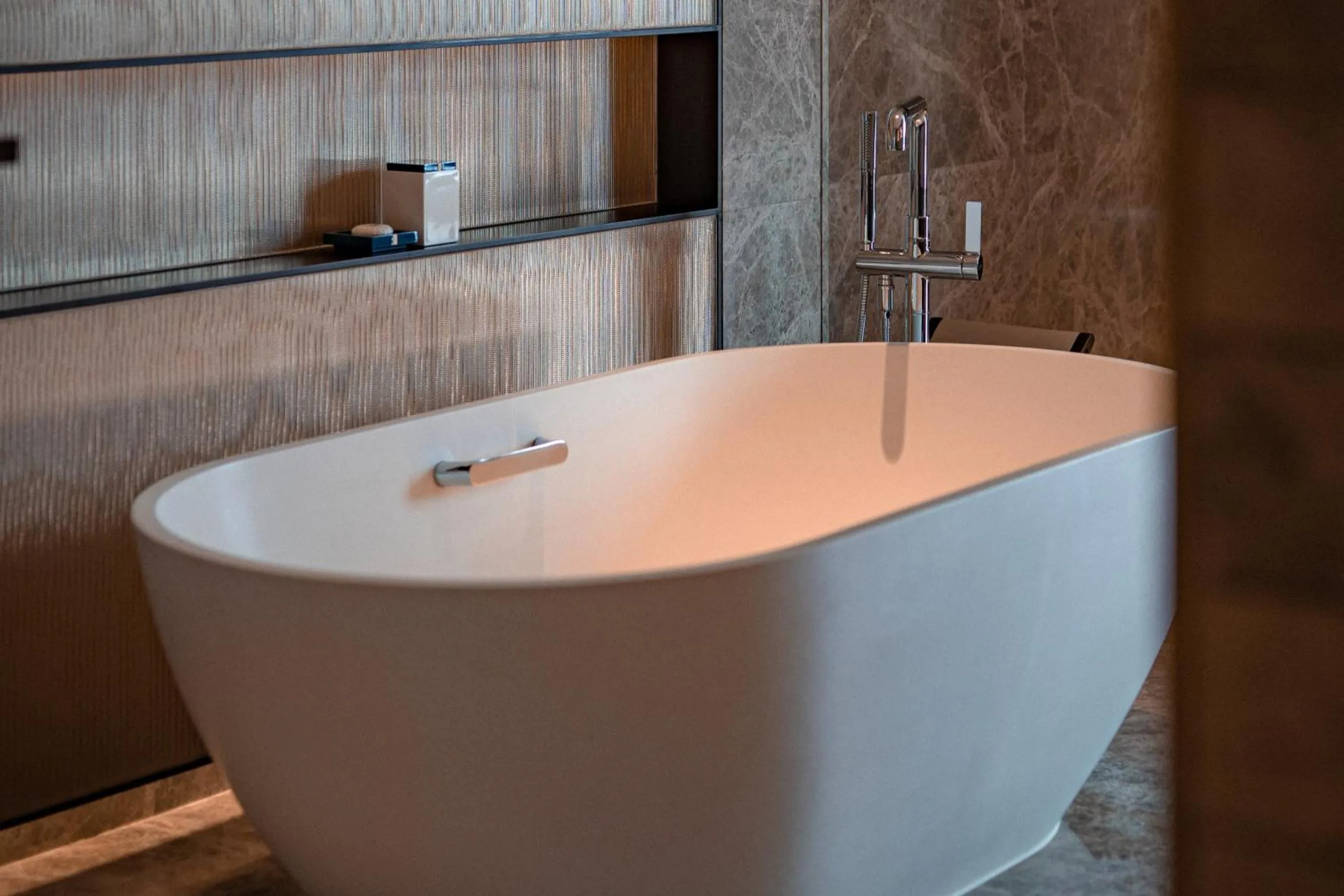 Bathroom in Mandarin Oriental, Shenzhen