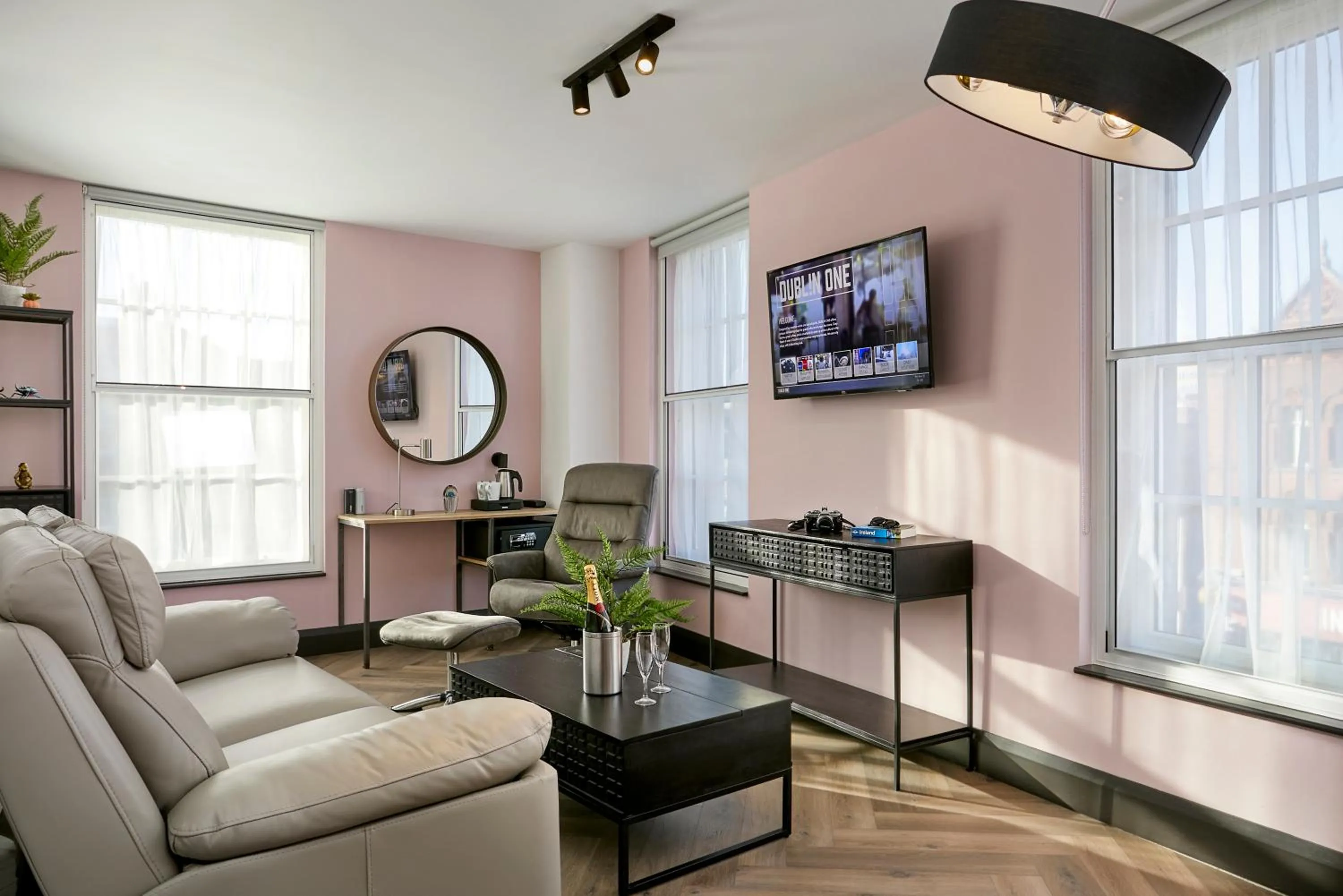 Living room in Dublin One