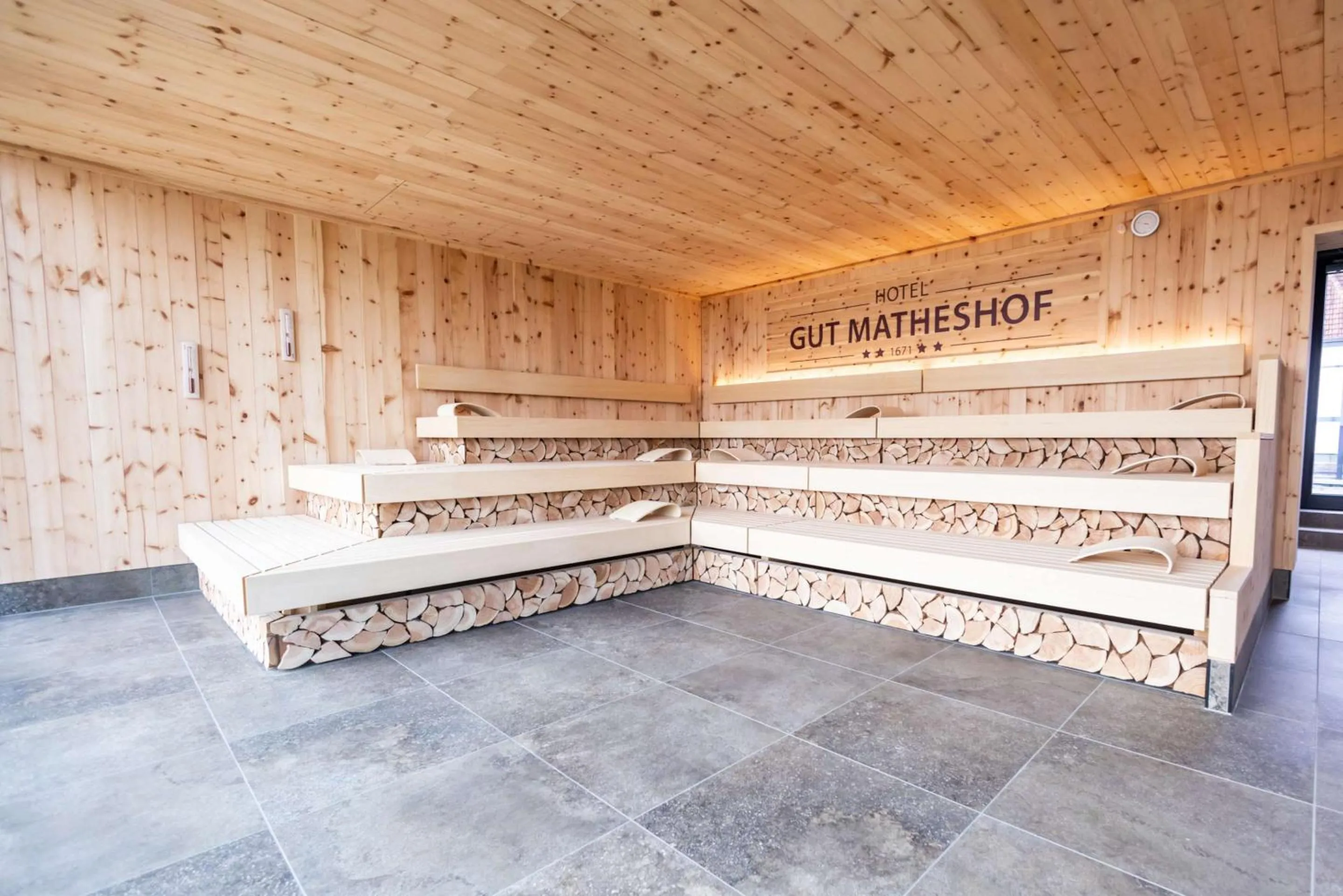 Sauna in Hotel & Spa Gut Matheshof, BW Signature Collection