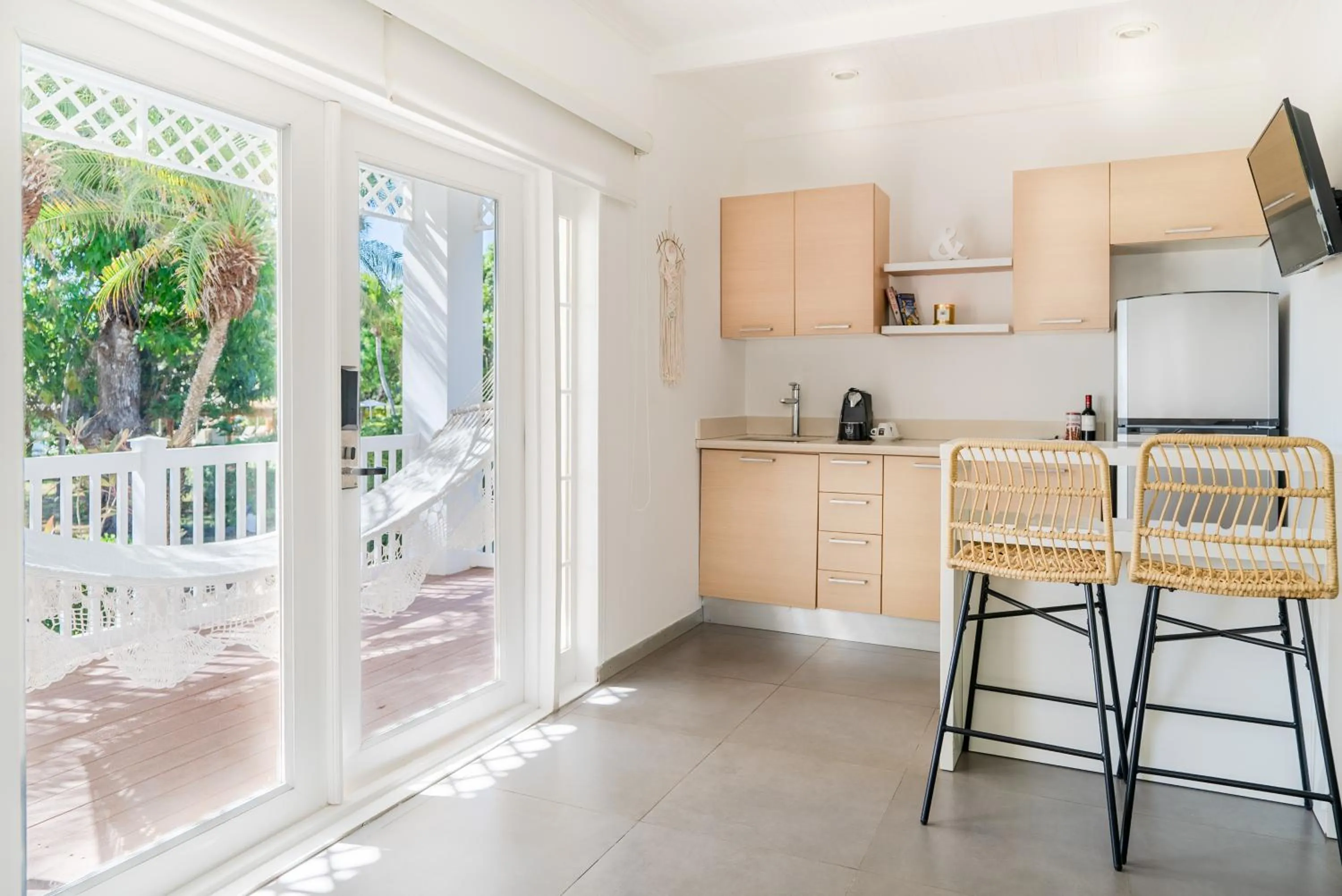Kitchen or kitchenette in Azul Hotel & Retreat