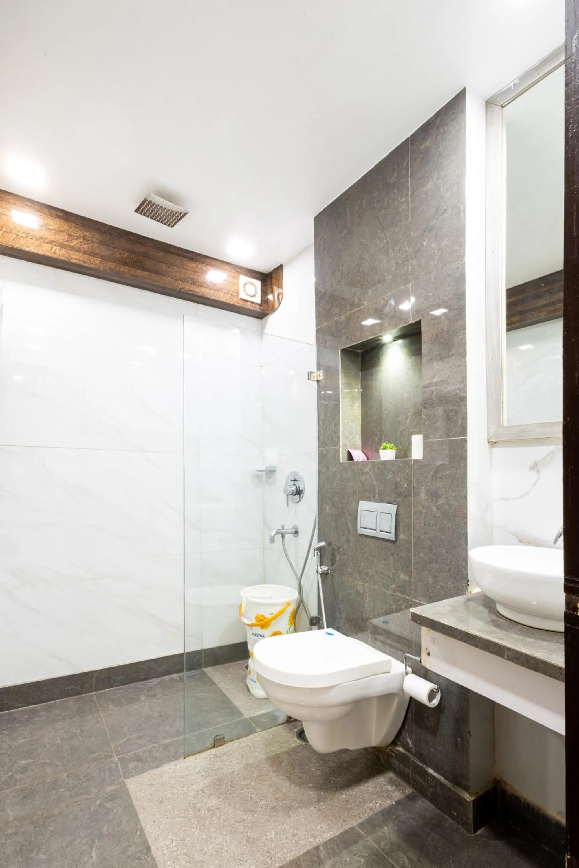 Shower in Hotel Red Castle - Karol Bagh - Where luxury meets comfort