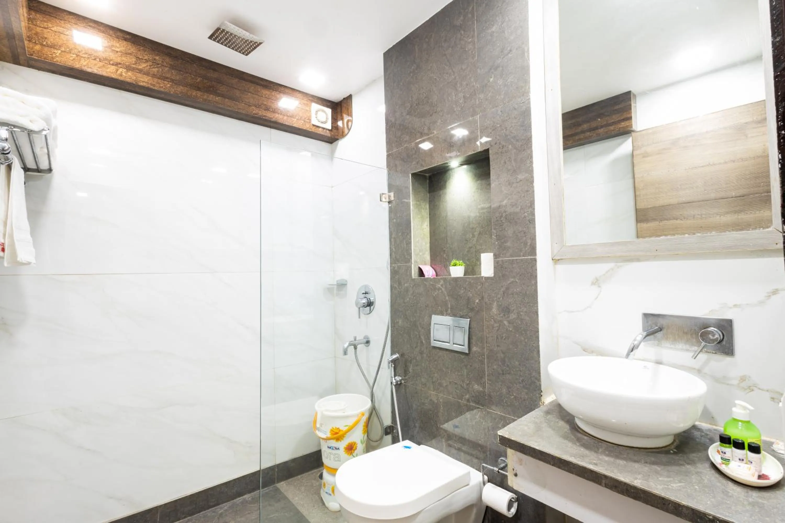 Bathroom in Hotel Red Castle - Karol Bagh - Where luxury meets comfort