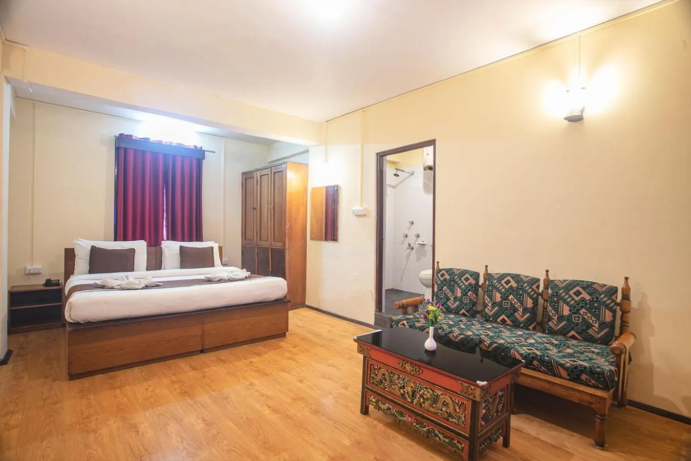 Bedroom in Magpie Mall Road Residency (MG Marg)