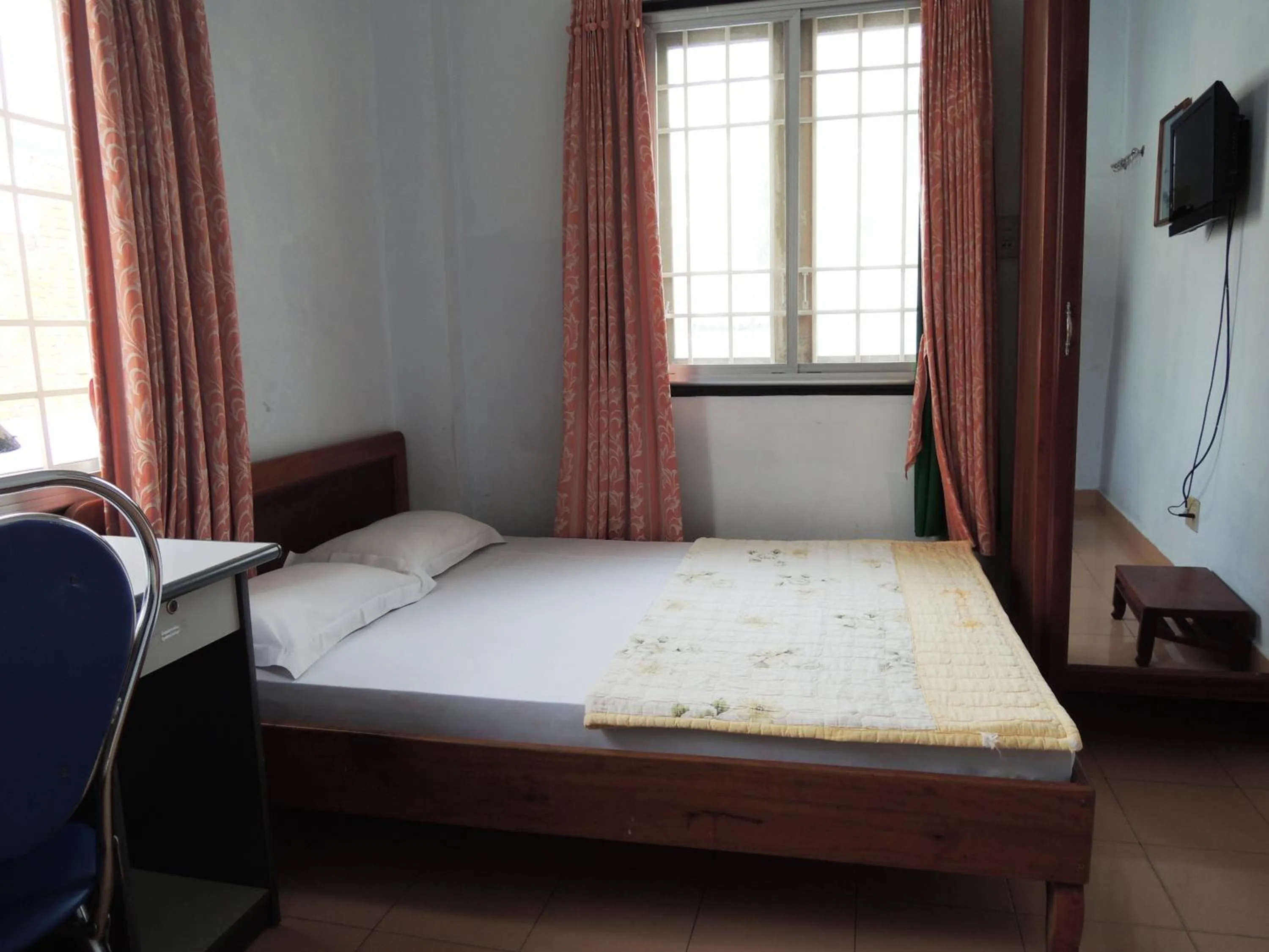 Bed in Hien Luong Hotel