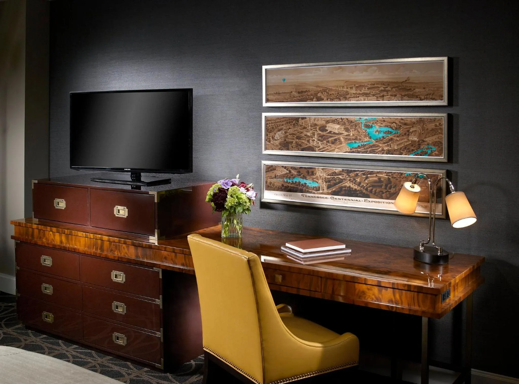 Photo of the whole room in Omni Nashville Hotel