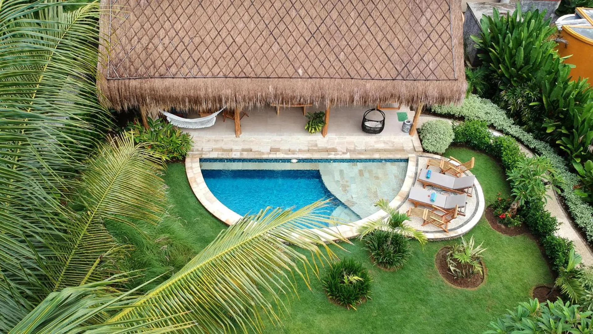 Bird's eye view in Villa Adi