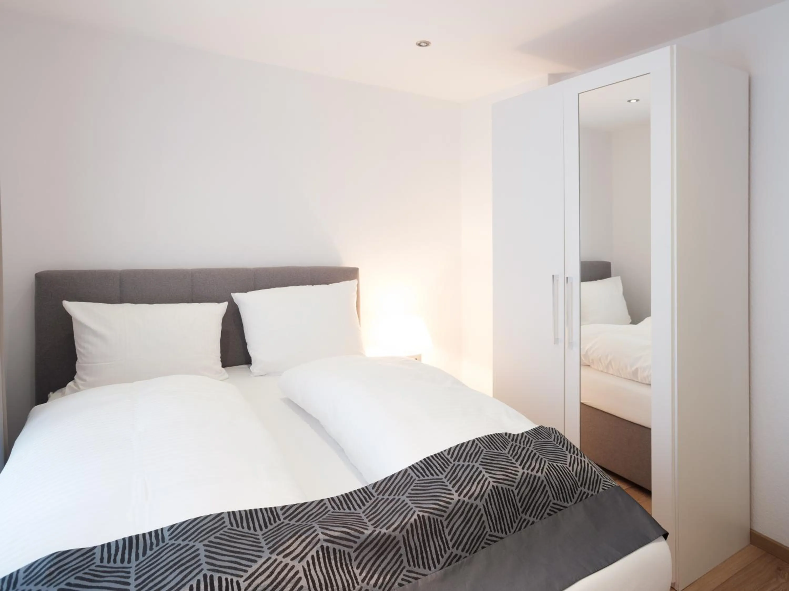 Bedroom, Bed in city boarding lippstadt