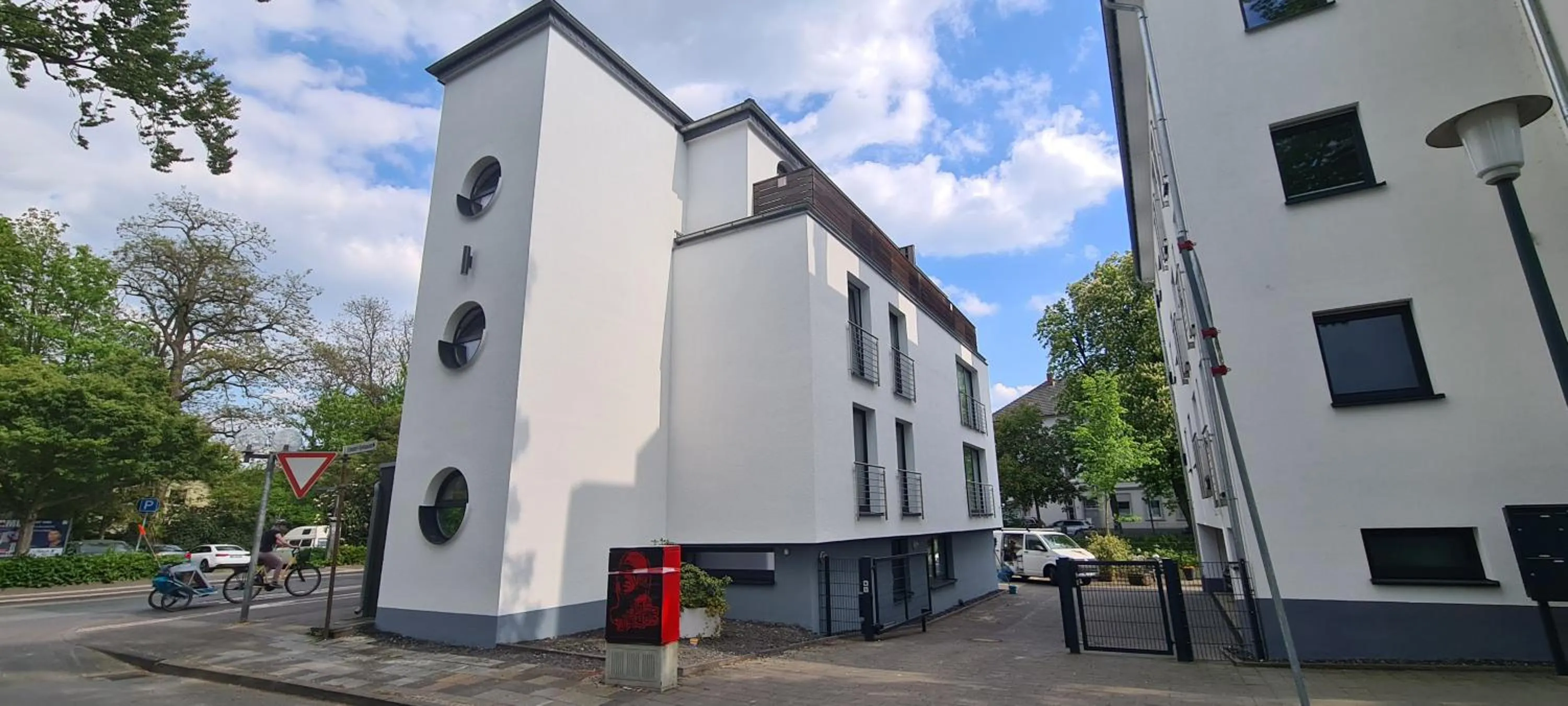 Property building in city boarding lippstadt