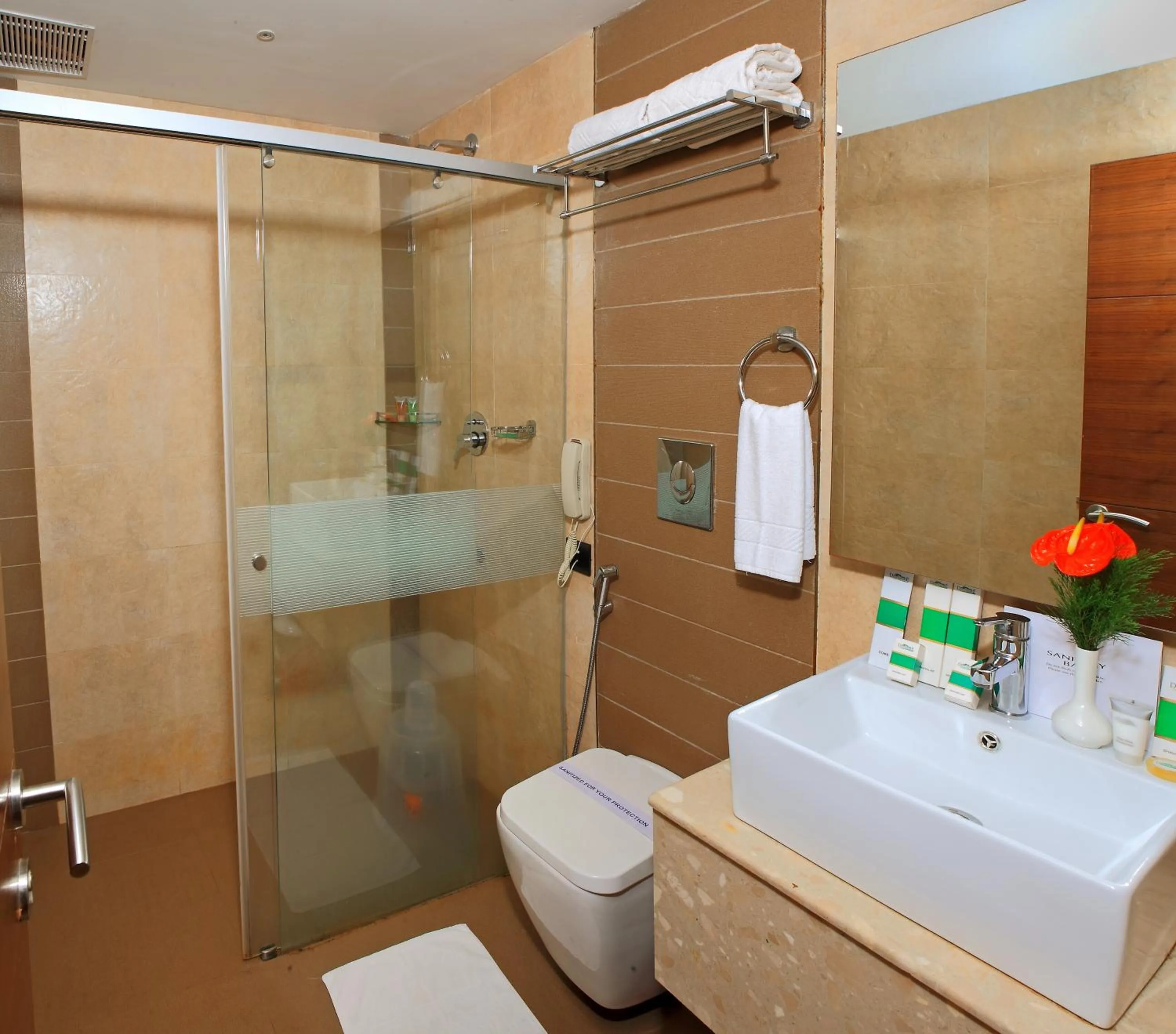Bathroom in Devonshire Greens - The Leisure Hotel and Spa