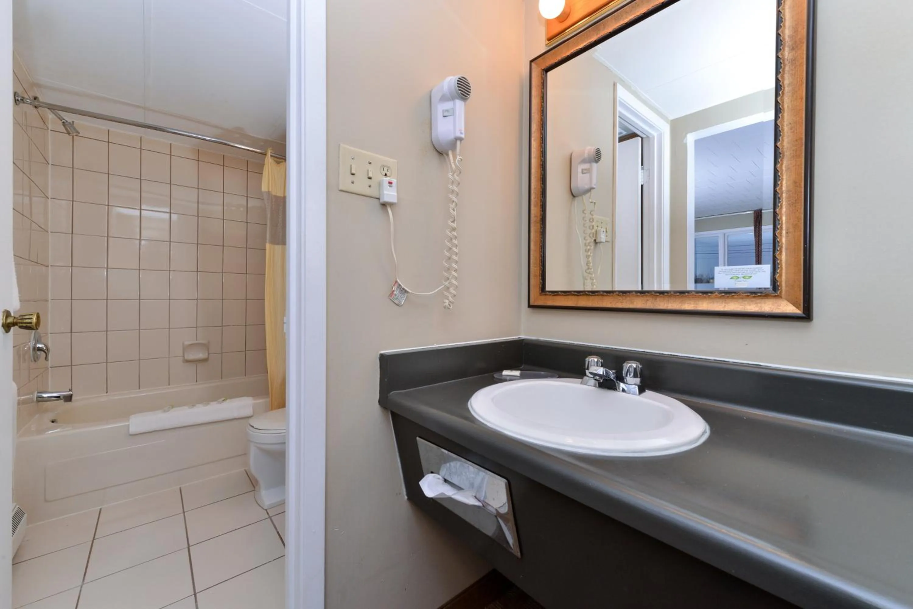 Bathroom in Canadas Best Value Inn St. Catharines