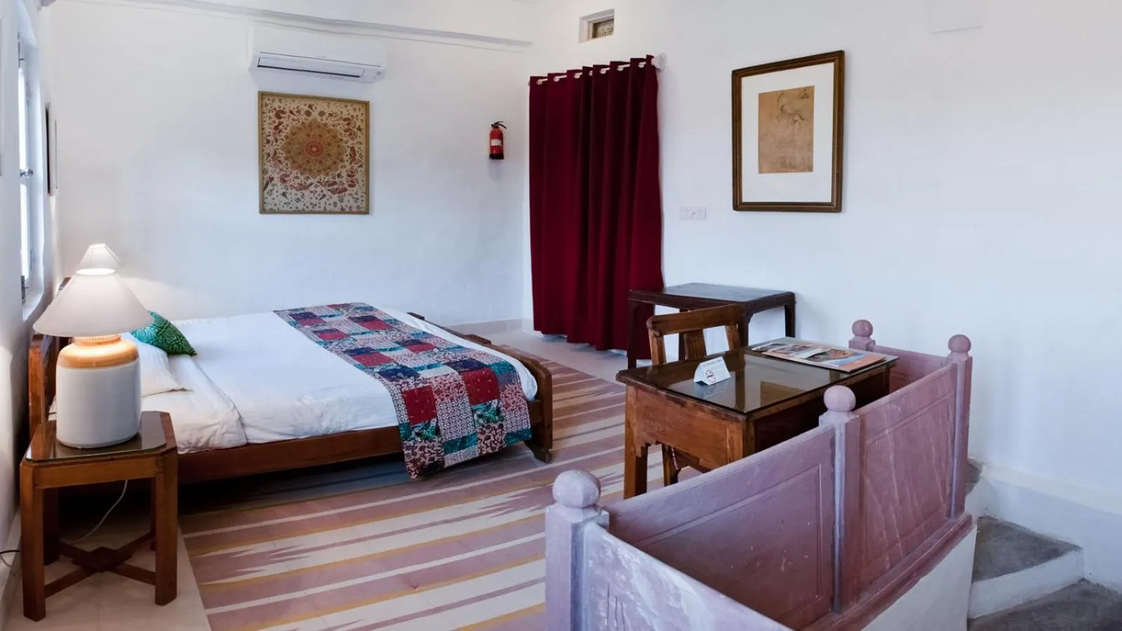 Photo of the whole room, Bed in Neemrana's - Hill Fort - Kesroli