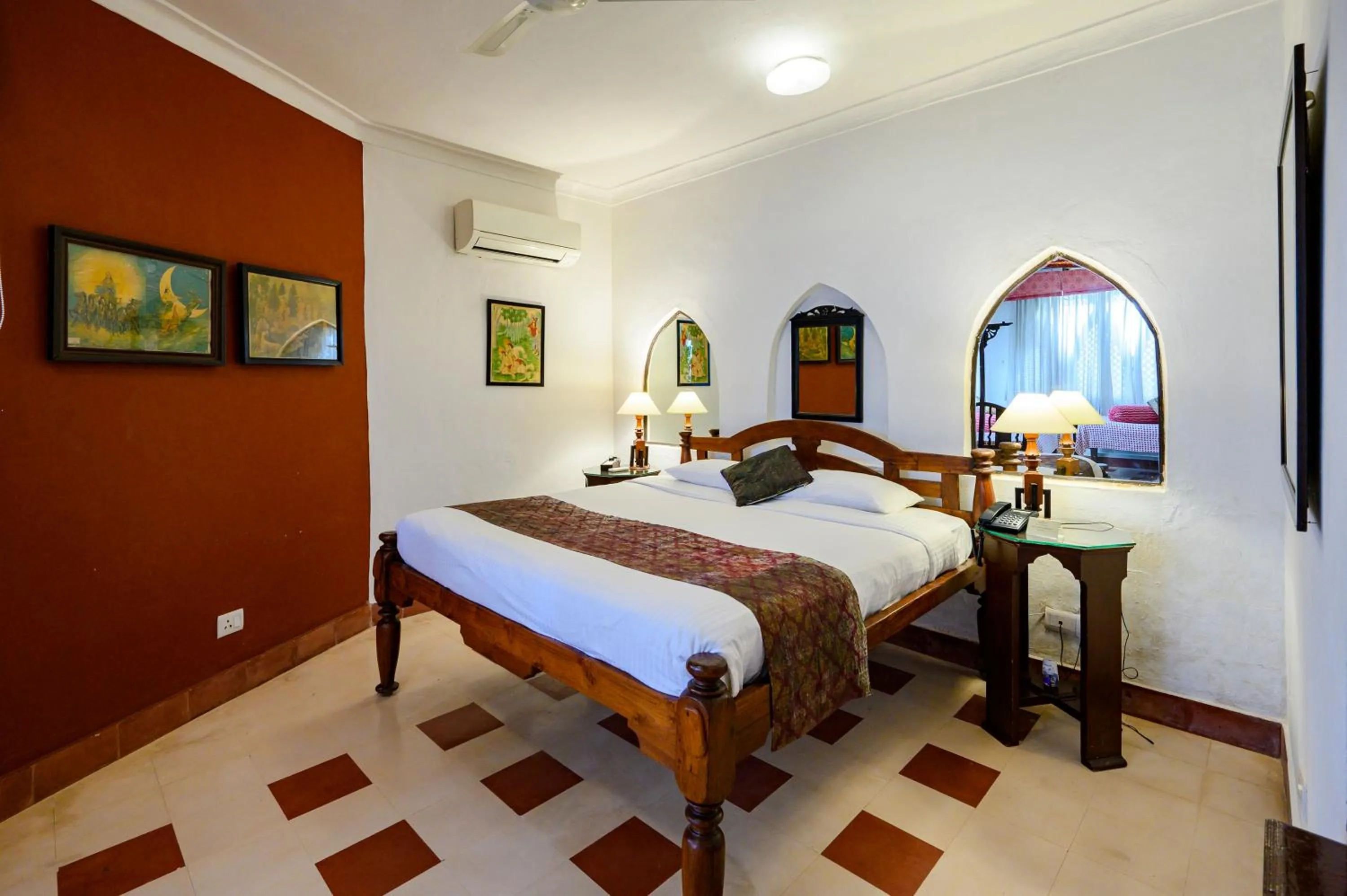 Photo of the whole room, Bed in Neemrana's - Hill Fort - Kesroli