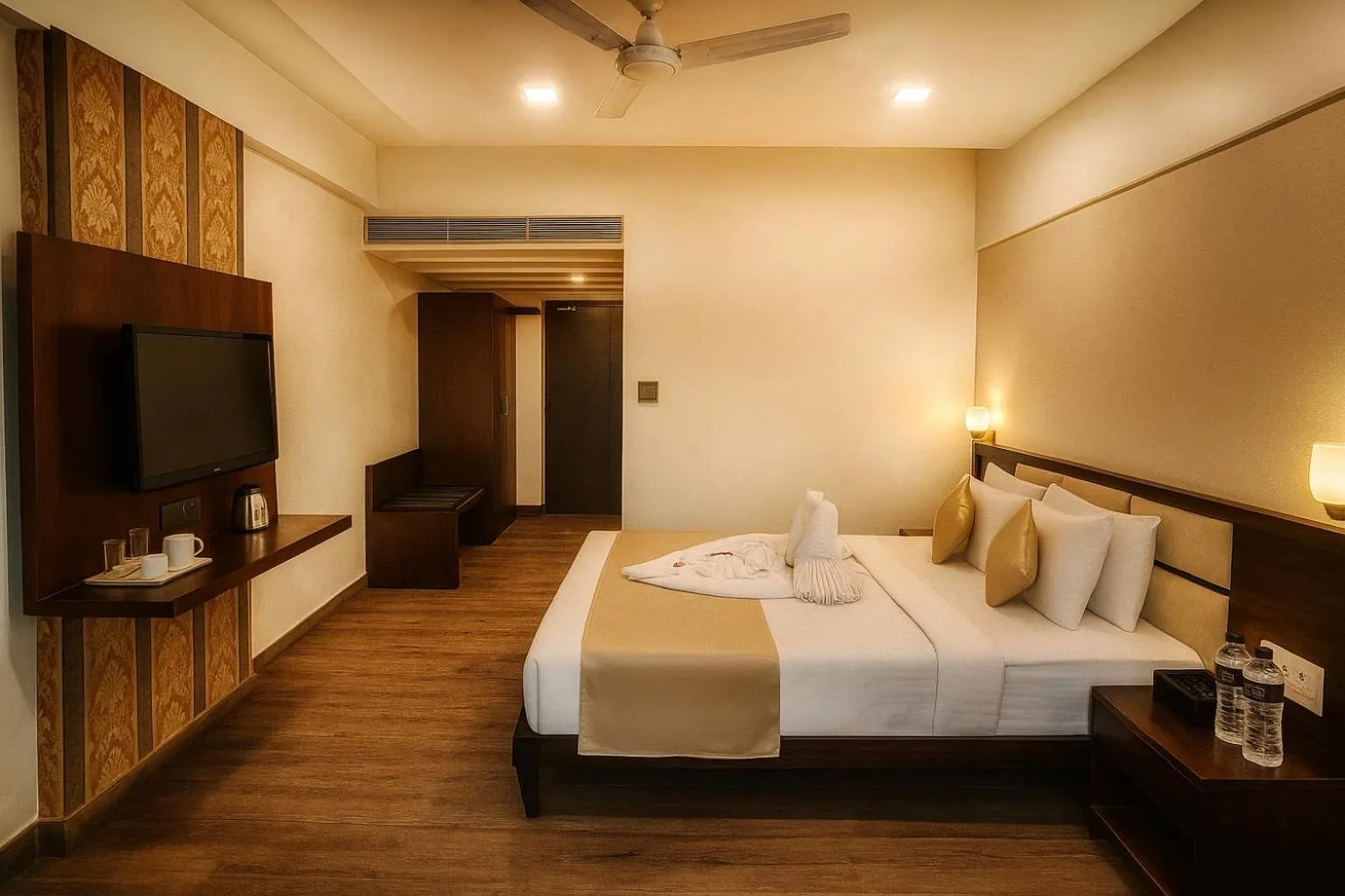 Bed in Hotel Horizon - Near Fateh Sagar Lake Udaipur