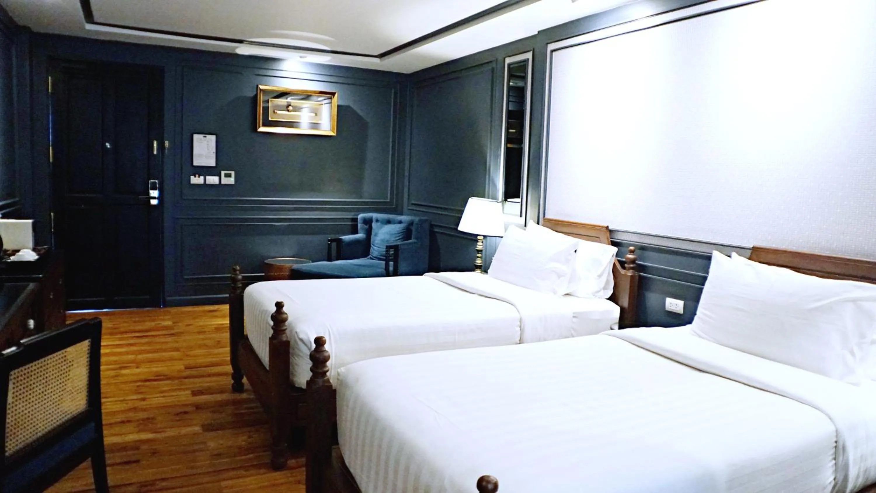 Bed in Buri Sriping Riverside Resort & Spa