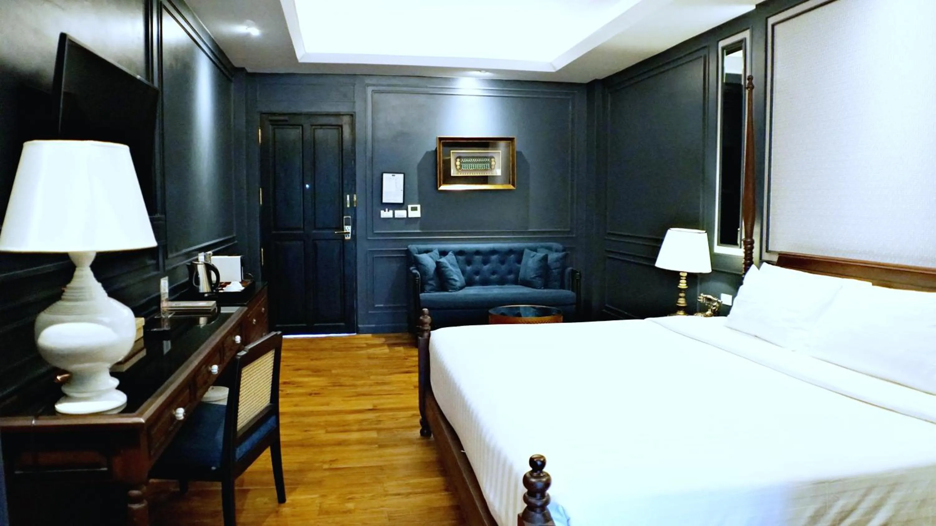 Bed in Buri Sriping Riverside Resort & Spa