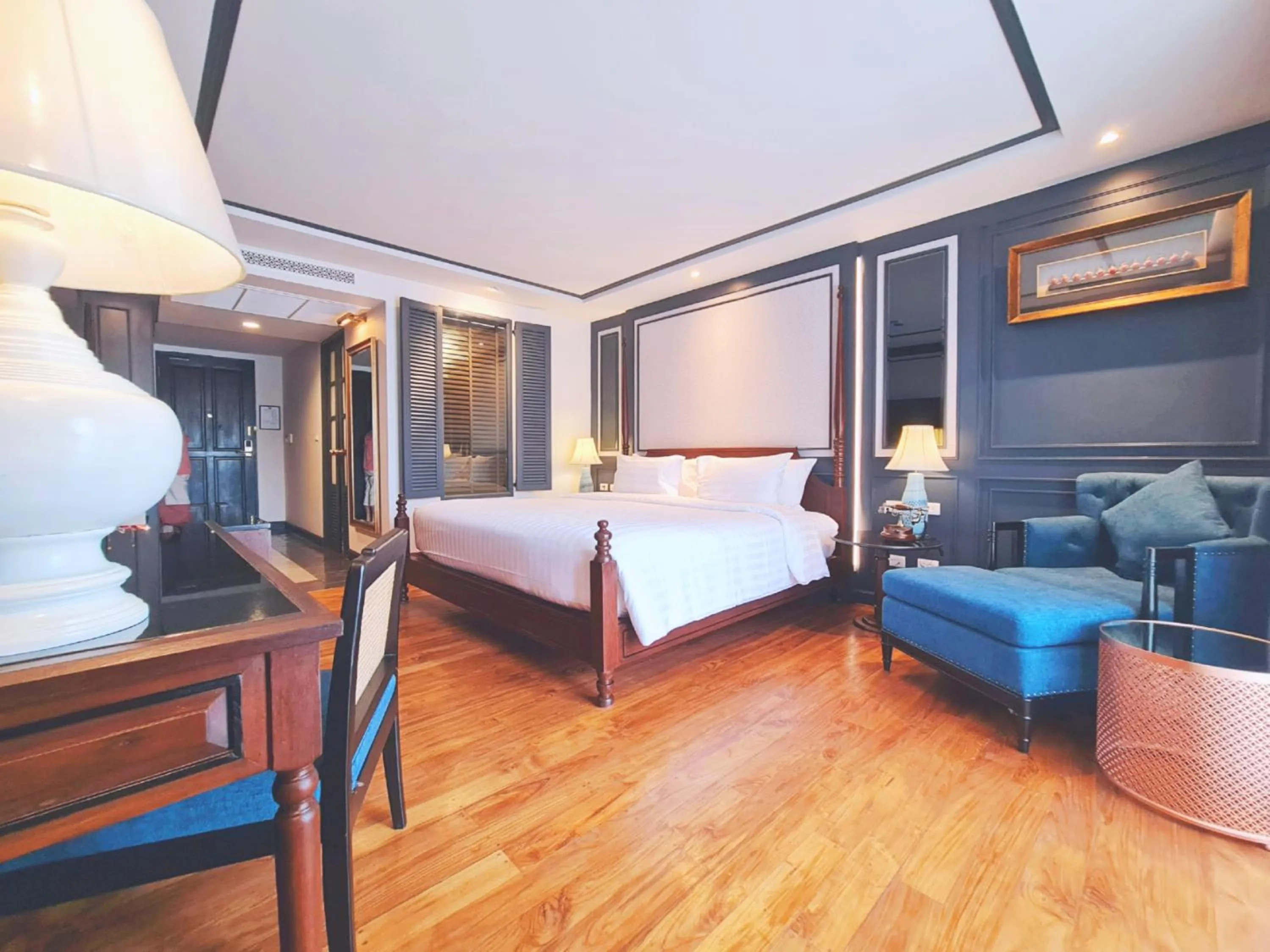 Bed in Buri Sriping Riverside Resort & Spa