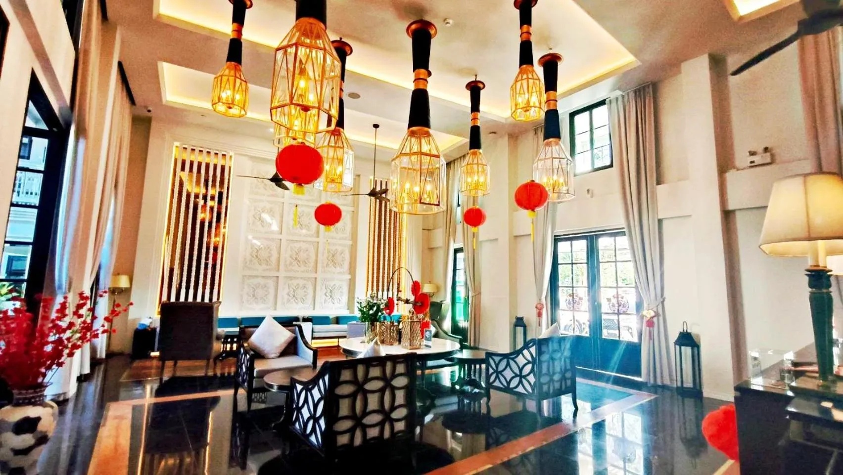 Lobby or reception in Buri Sriping Riverside Resort & Spa