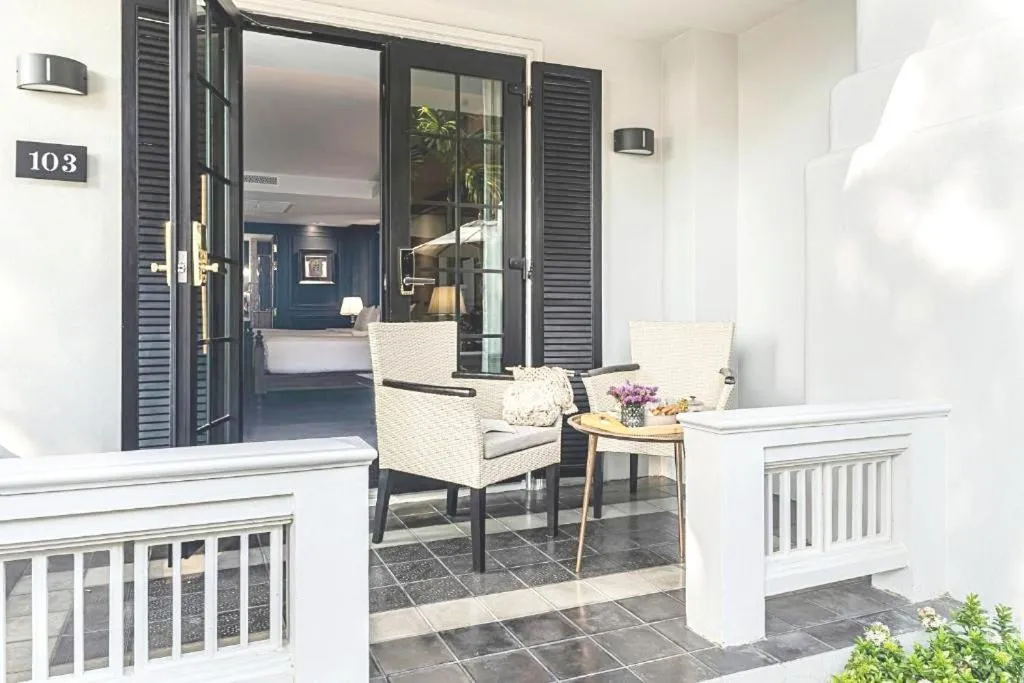 Patio in Buri Sriping Riverside Resort & Spa