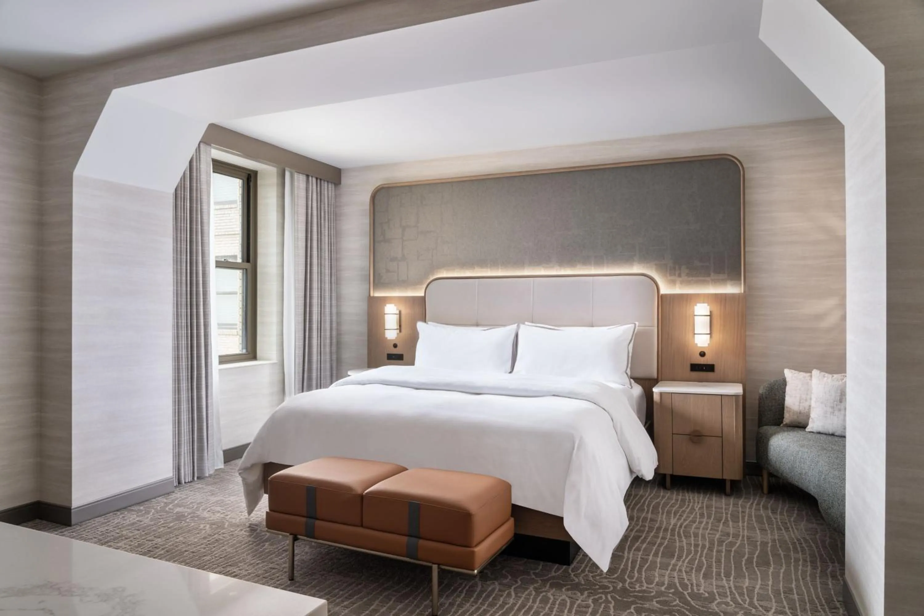 Photo of the whole room, Bed in The Westin Book Cadillac Detroit