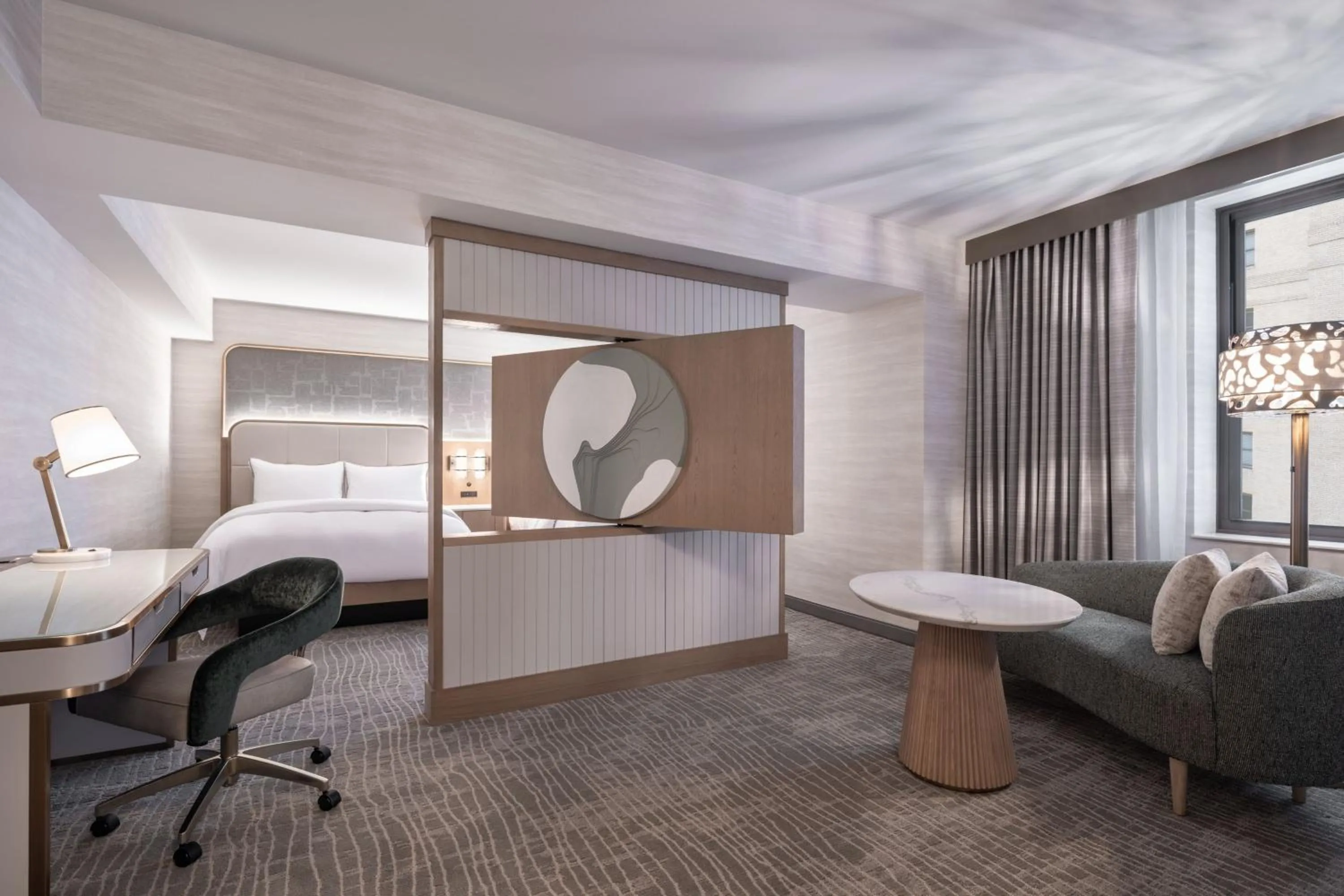 Photo of the whole room, Bed in The Westin Book Cadillac Detroit