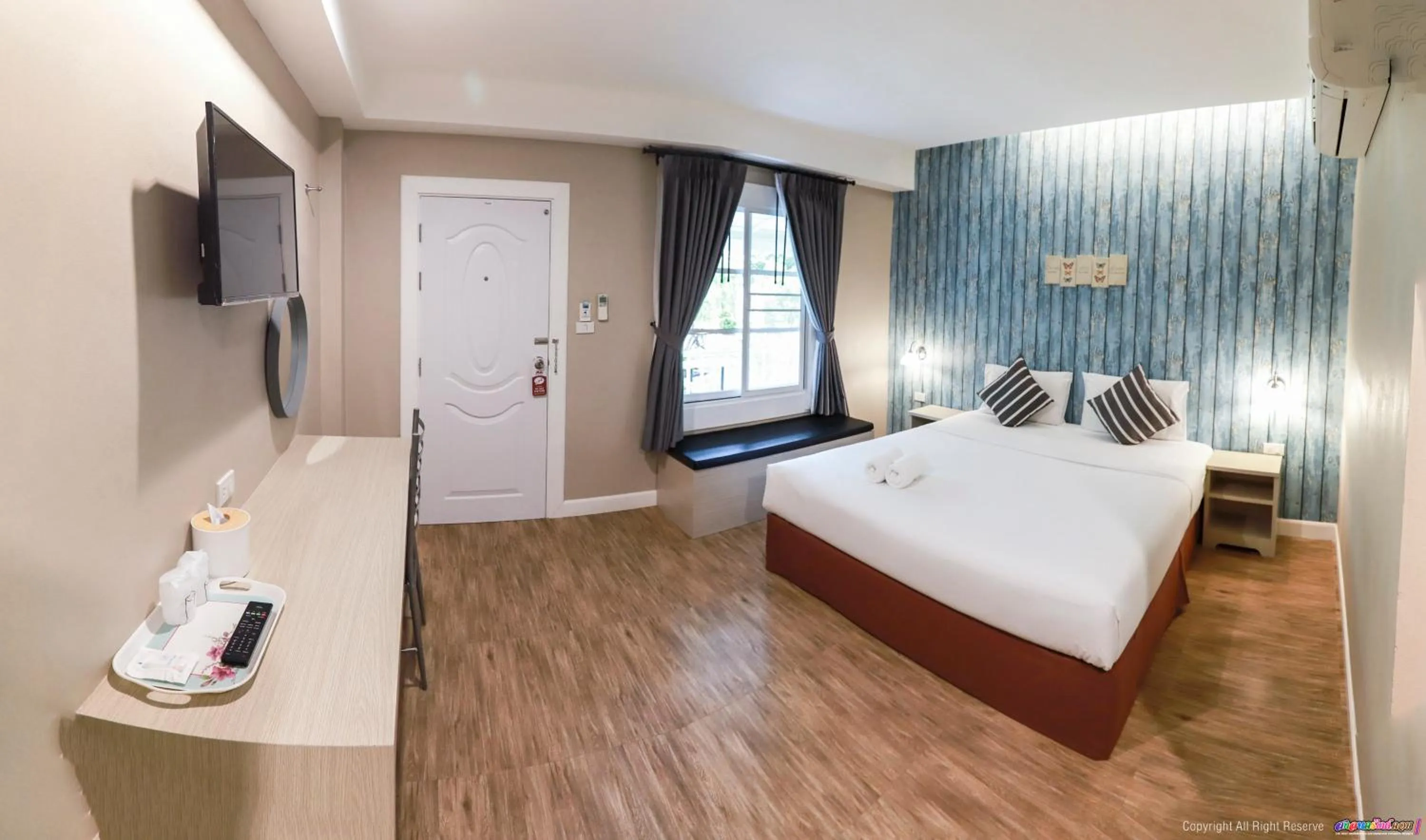 Bed in Color Ville Hotel SHA Certified