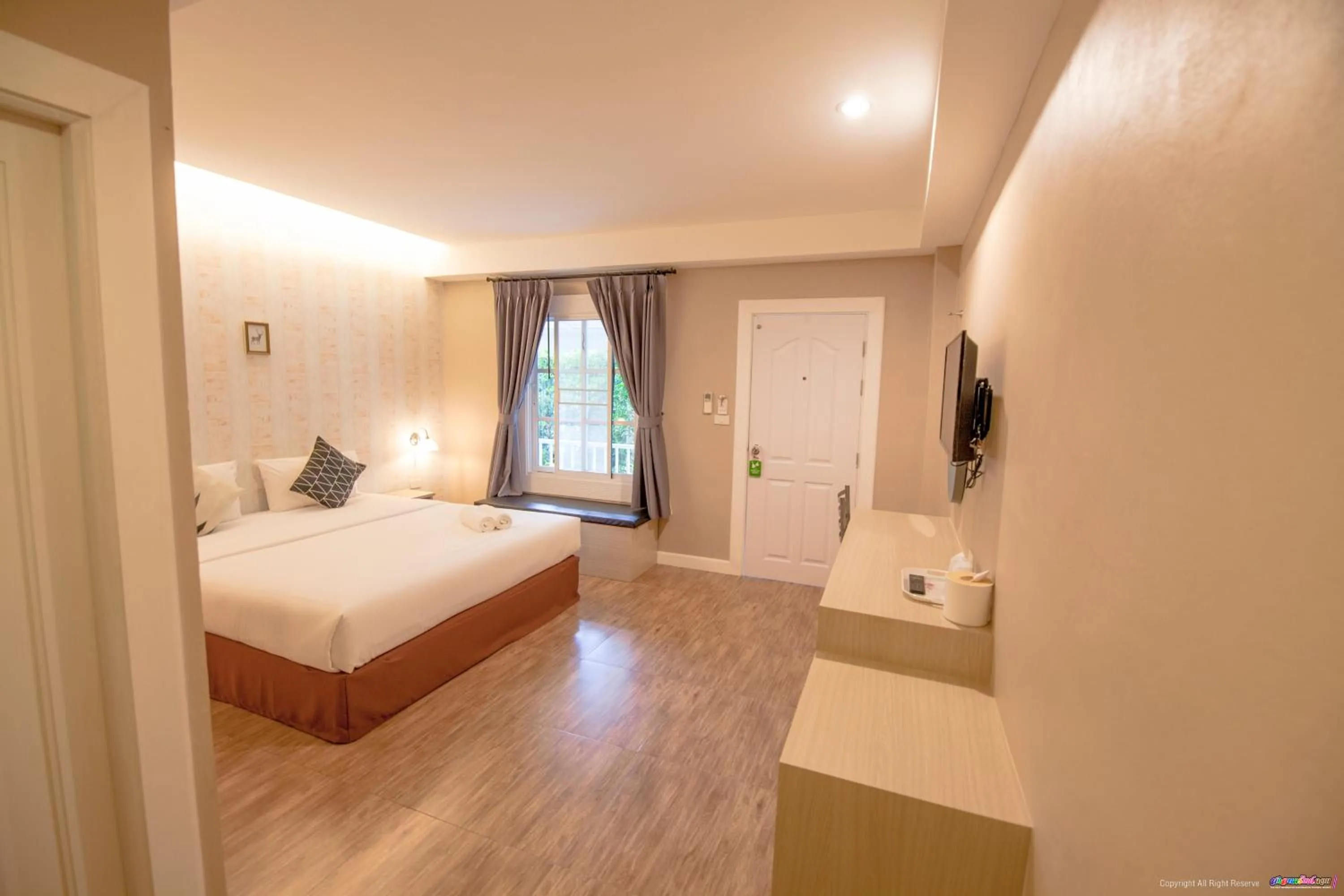 Bed in Color Ville Hotel SHA Certified