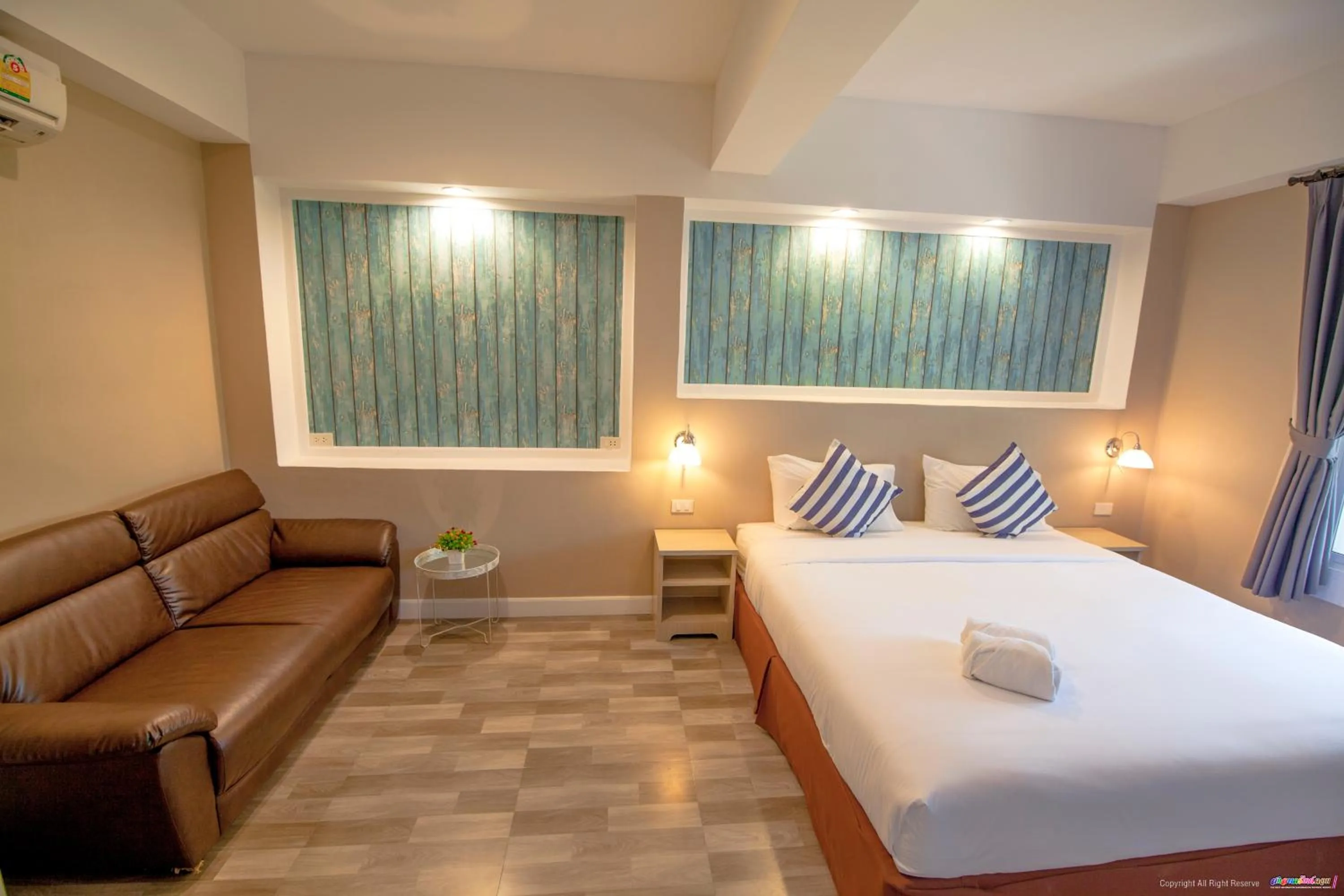 Bed in Color Ville Hotel SHA Certified