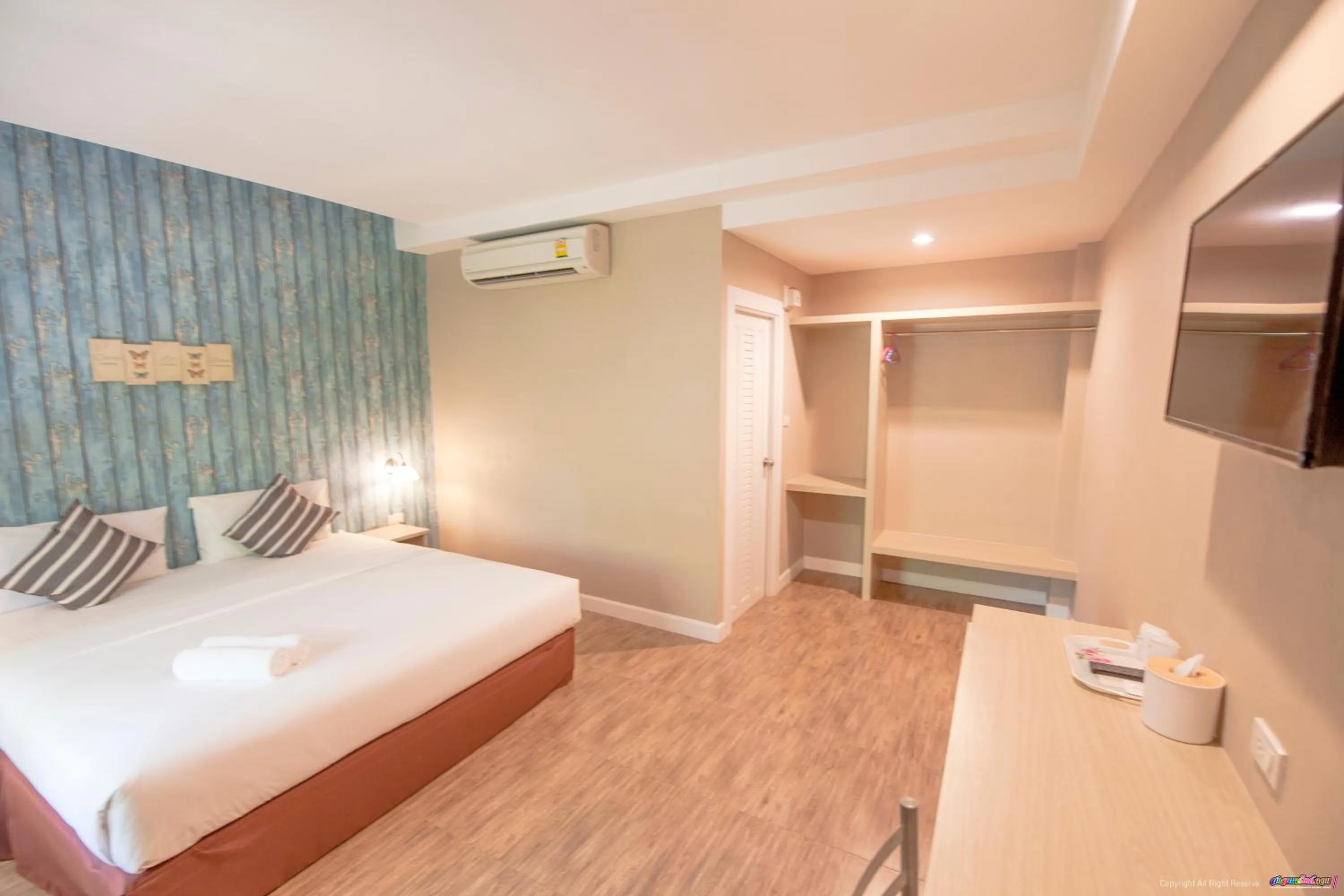 Bed in Color Ville Hotel SHA Certified