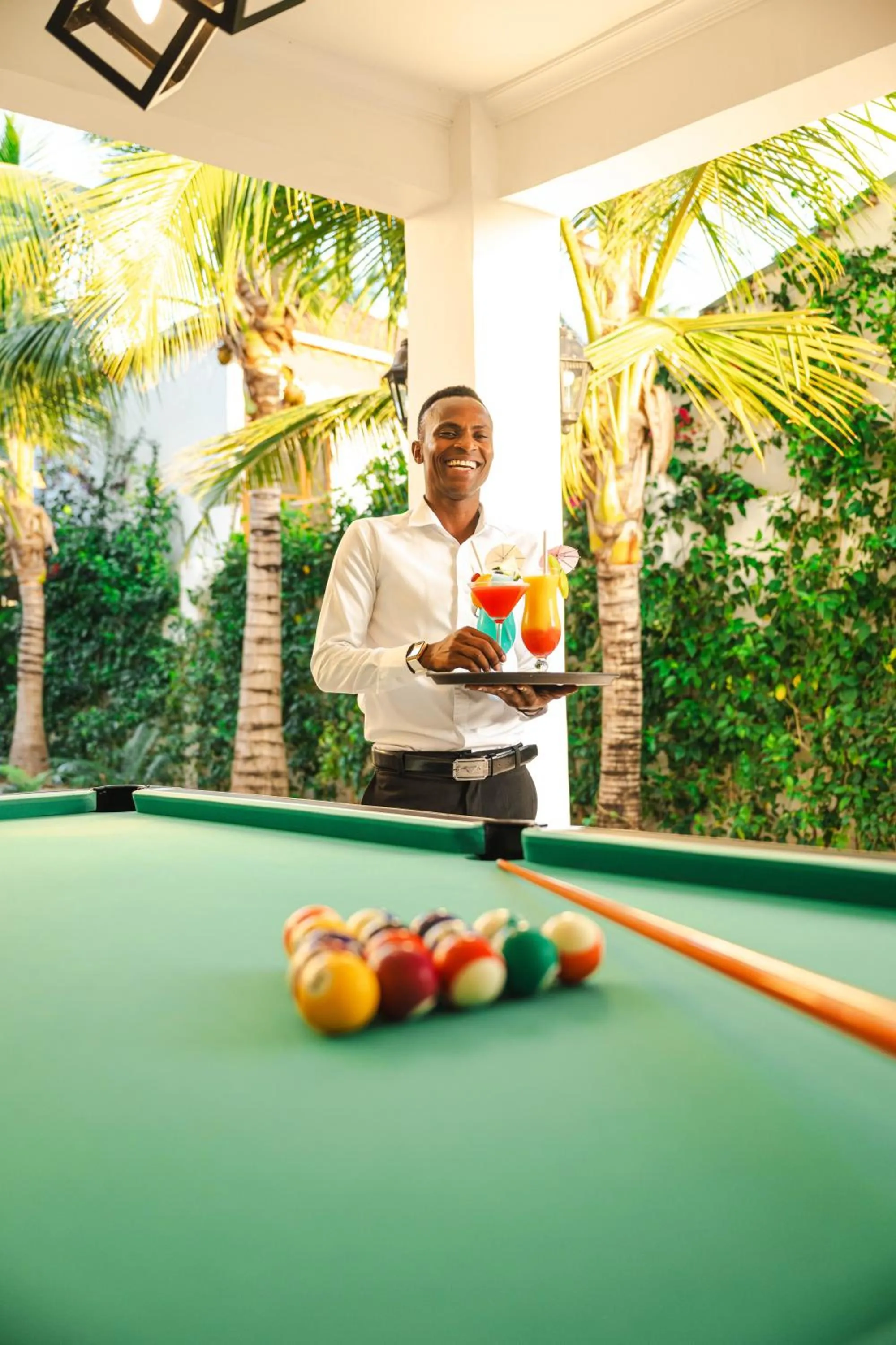 Billiard in Karibu Beach Resort