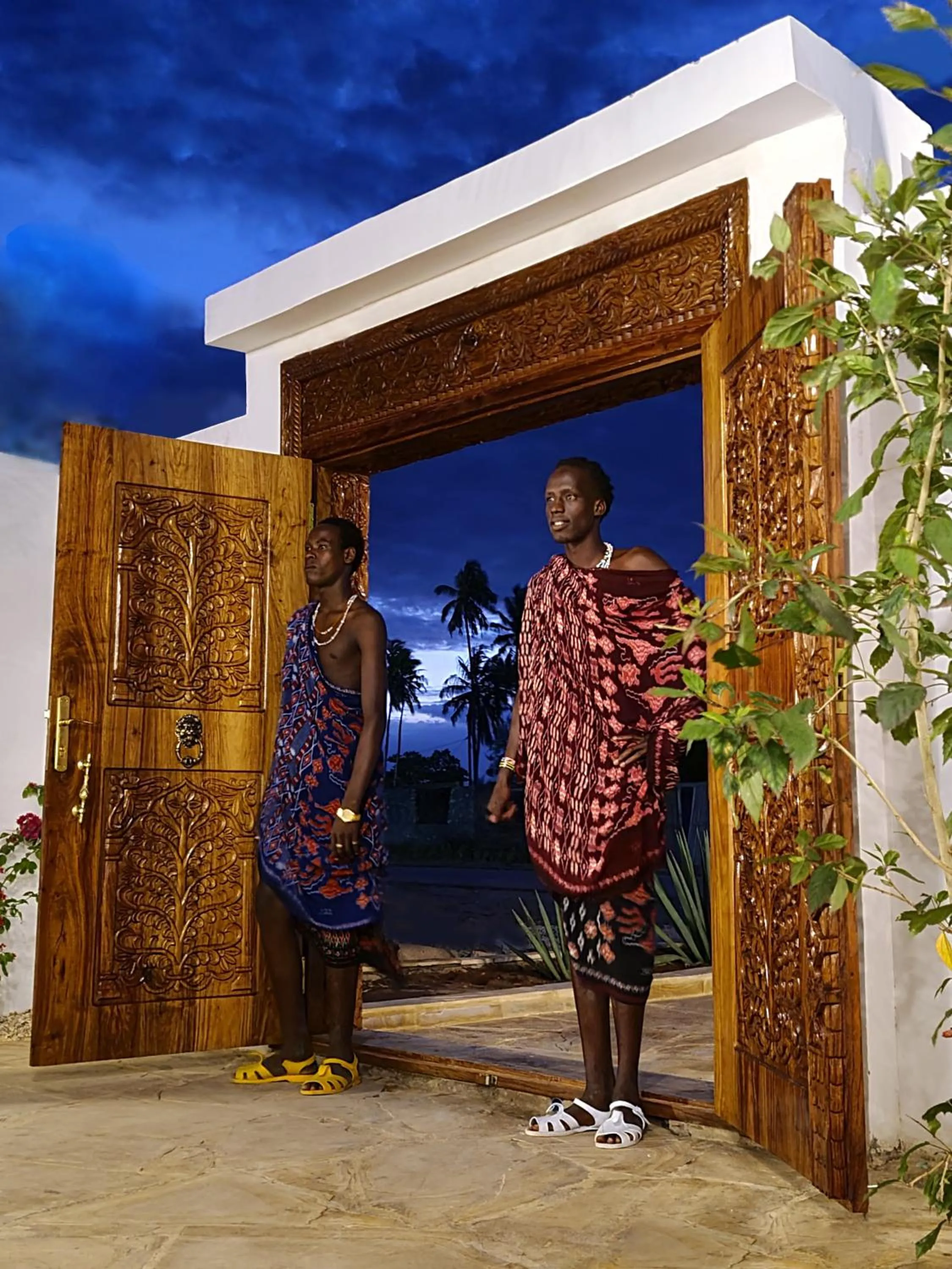 Staff in Karibu Beach Resort