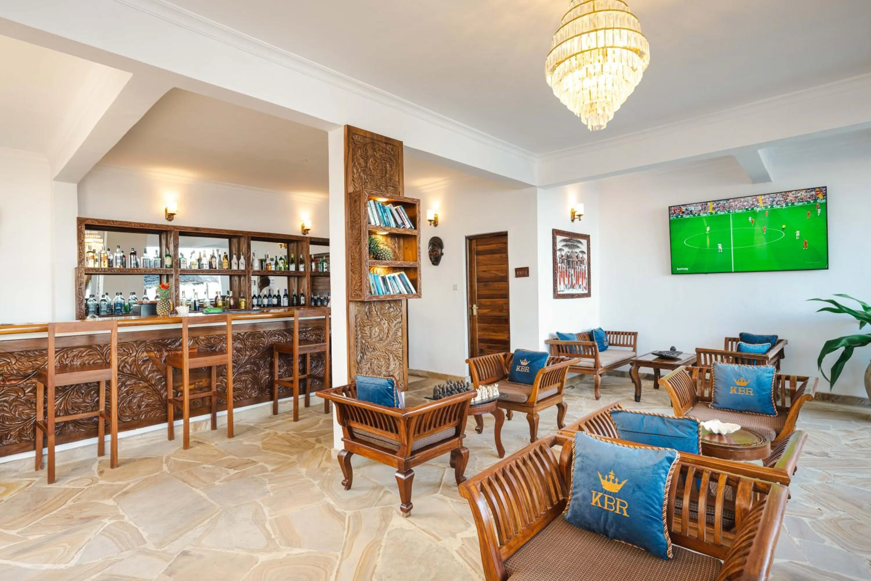 Lounge or bar in Karibu Beach Resort