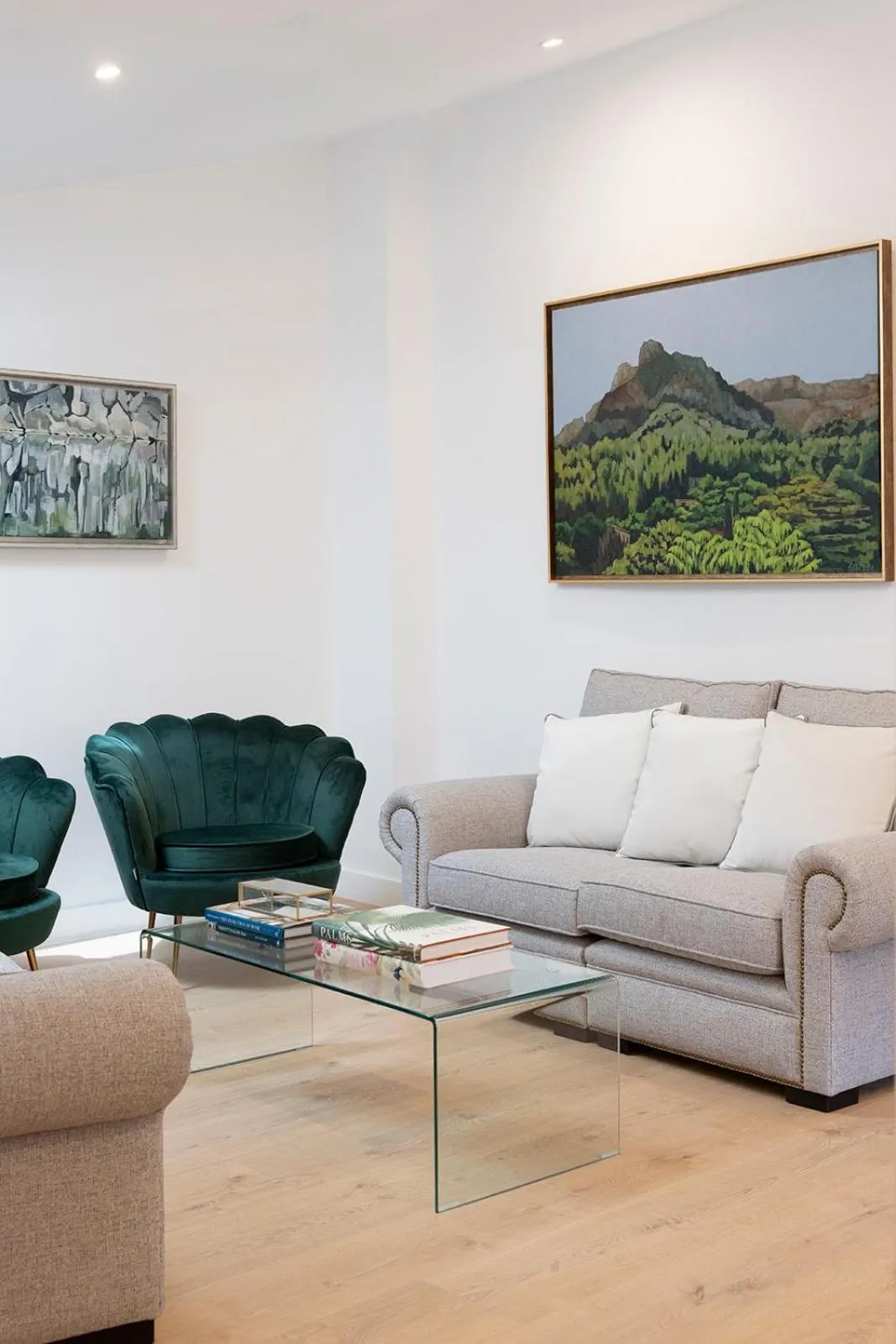 Seating area in Petit Biniaraix