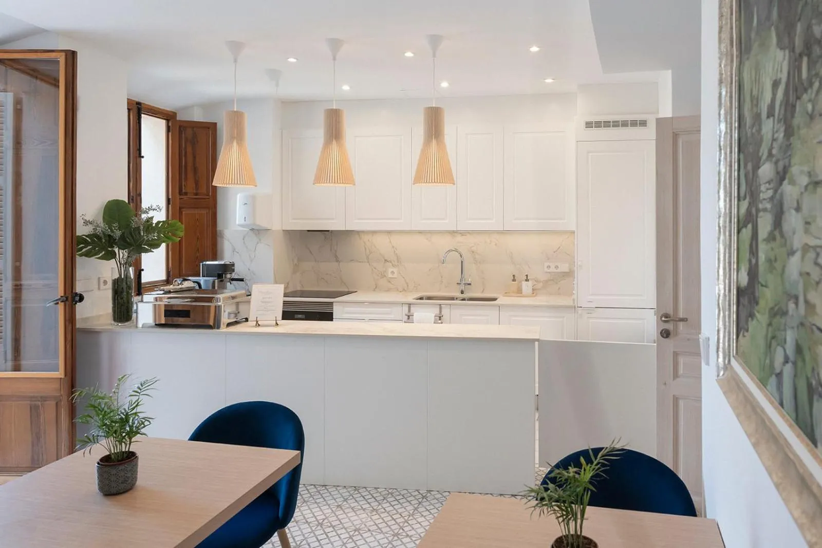 Kitchen or kitchenette in Petit Biniaraix